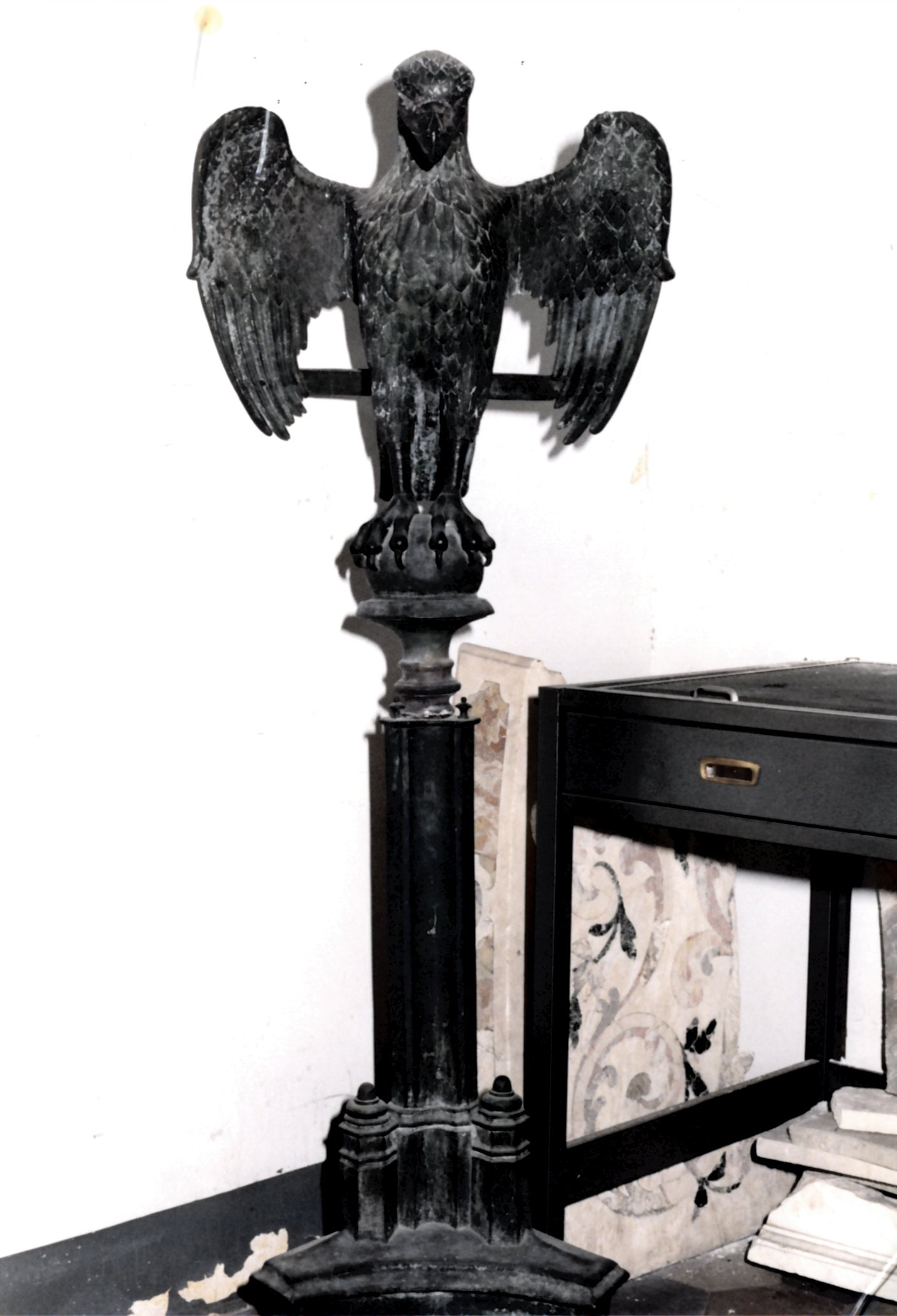 aquila (leggio) - ambito fiammingo (XV)