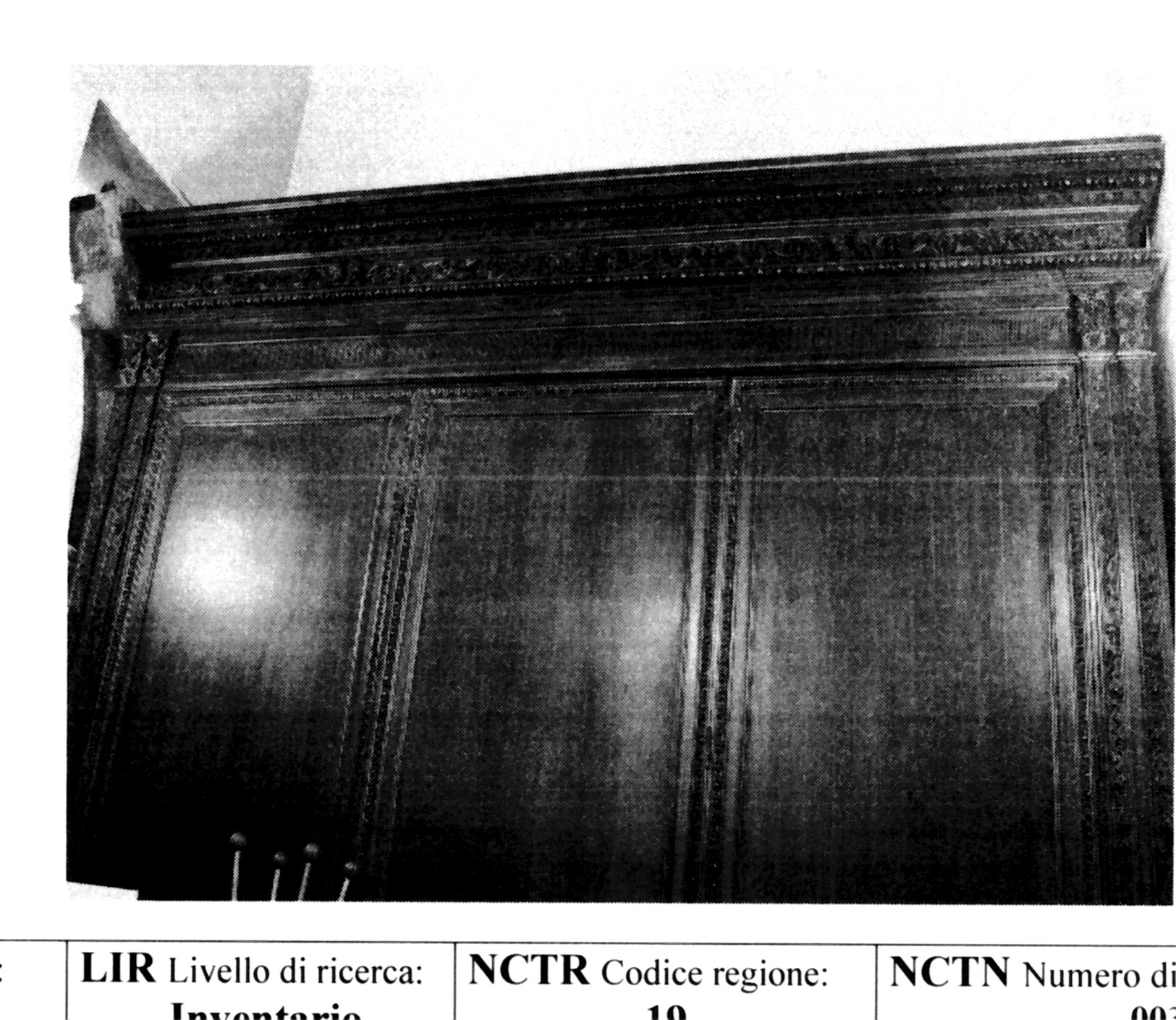 armadio di Adolfo Romano - ambito messinese (XIX)