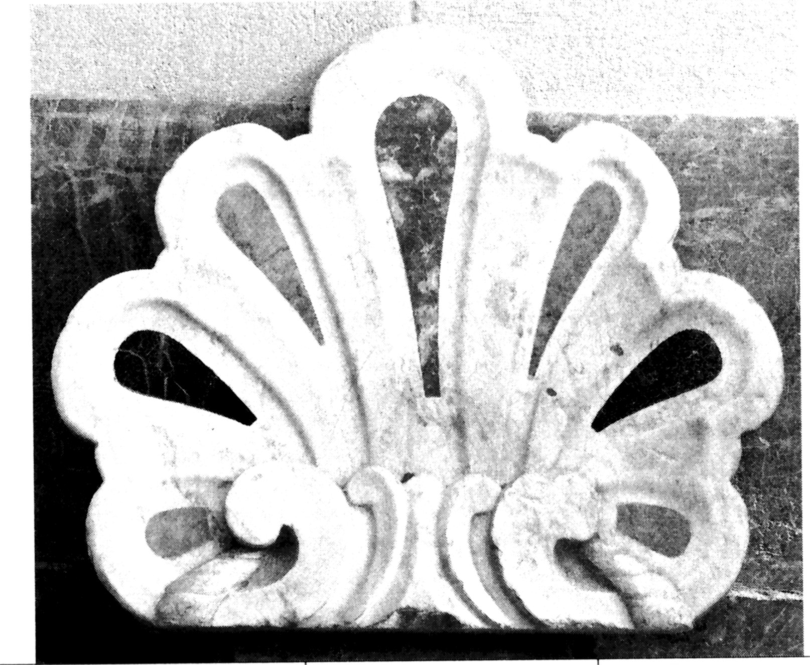 decorazione plastico-architettonica, frammento - ambito messinese (XVI (?))