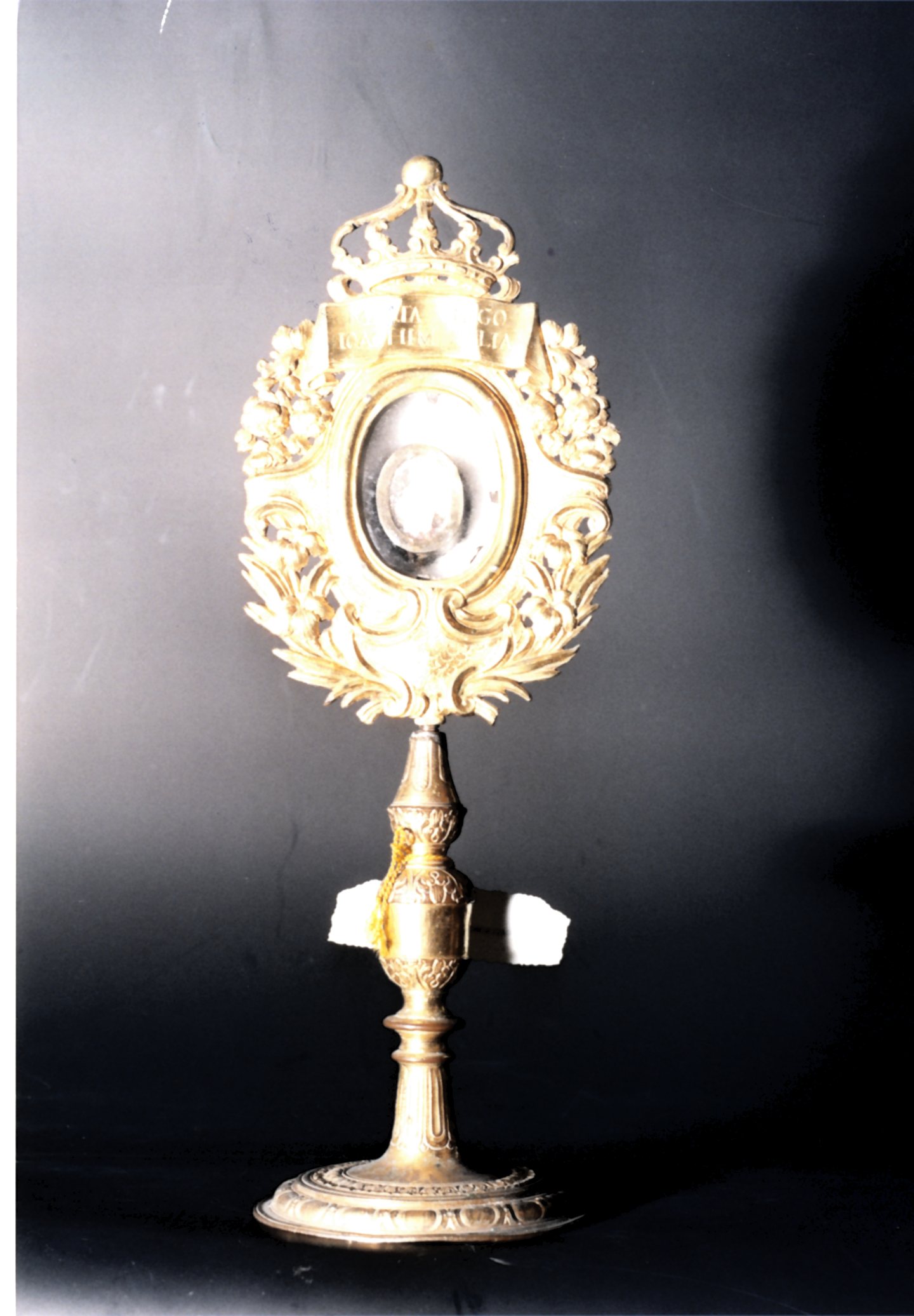 reliquiario-ostensorio - bottega siciliana (seconda metà XVII-XIX)