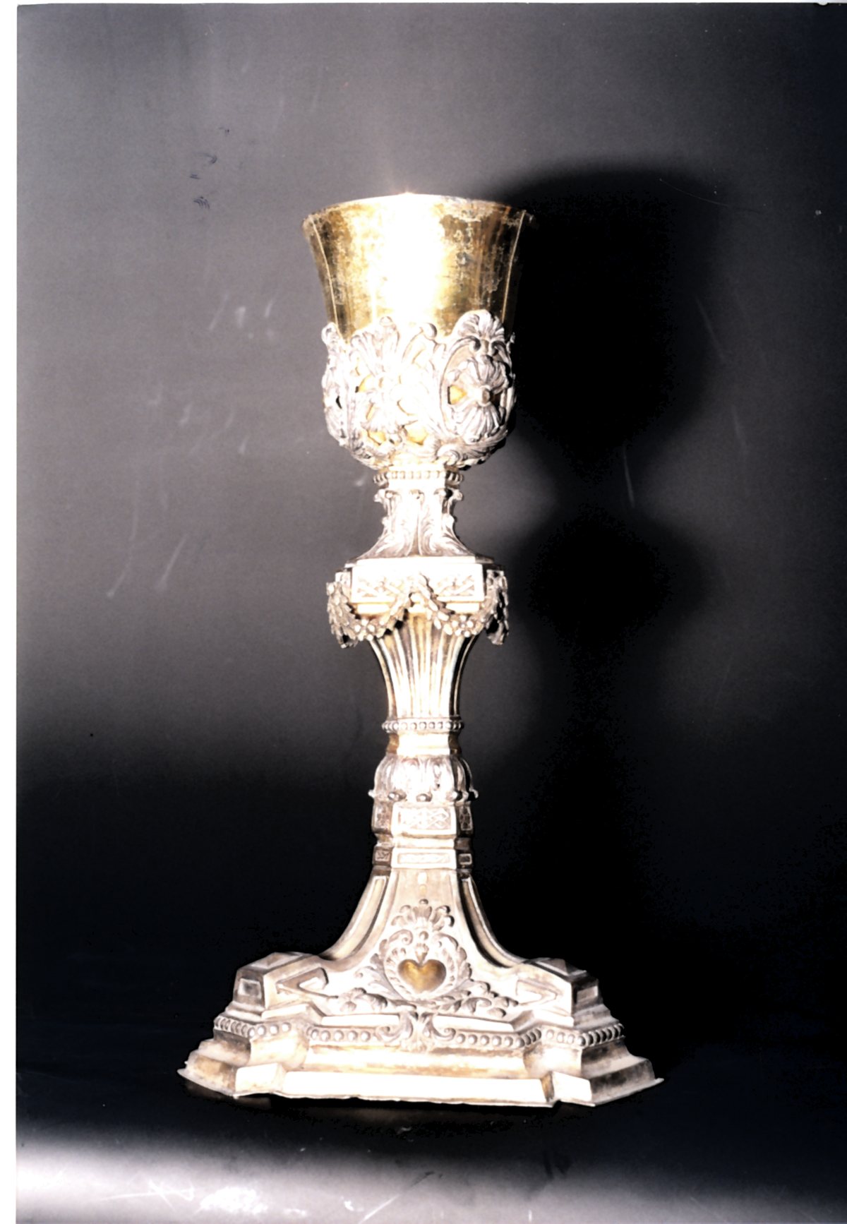 calice - bottega messinese (primo quarto XIX)