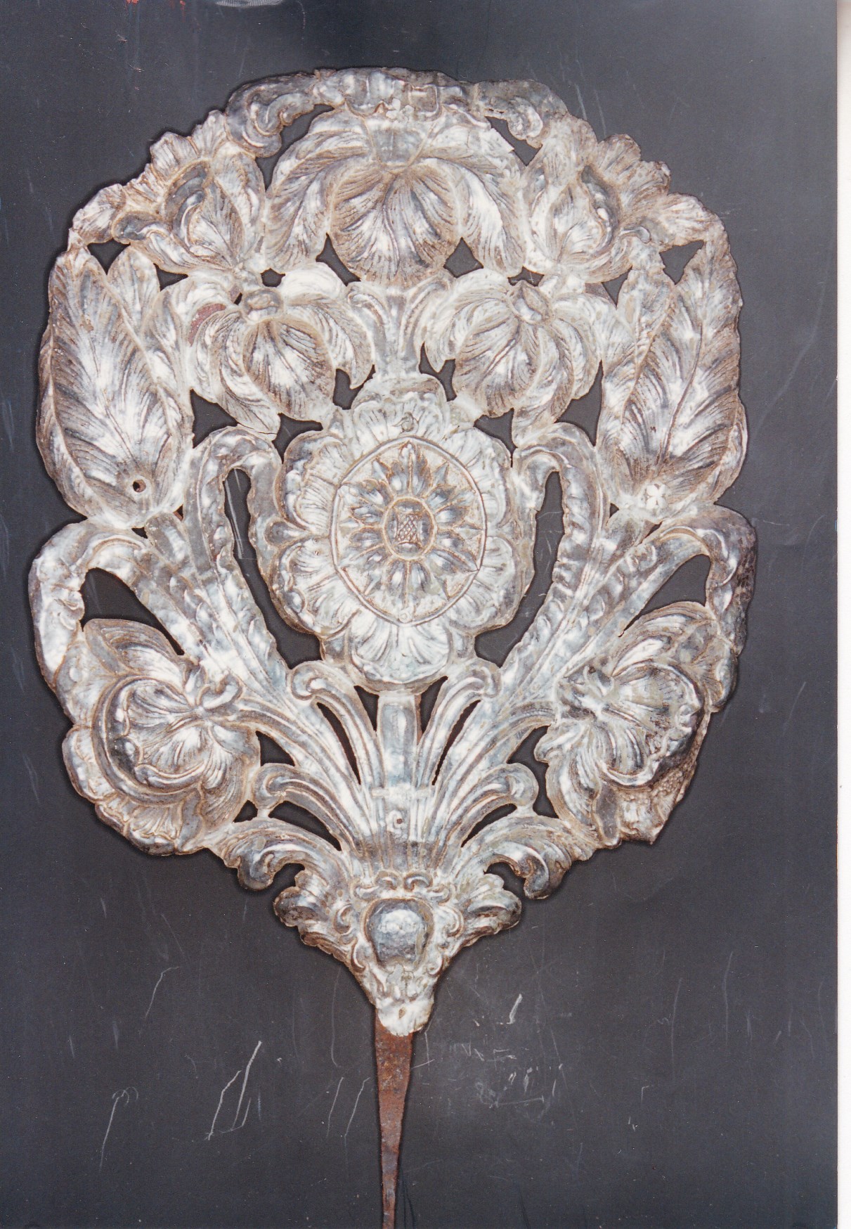 reliquiario fitomorfo, elemento d'insieme di Juvarra Filippo - bottega messinese (fine XVII)