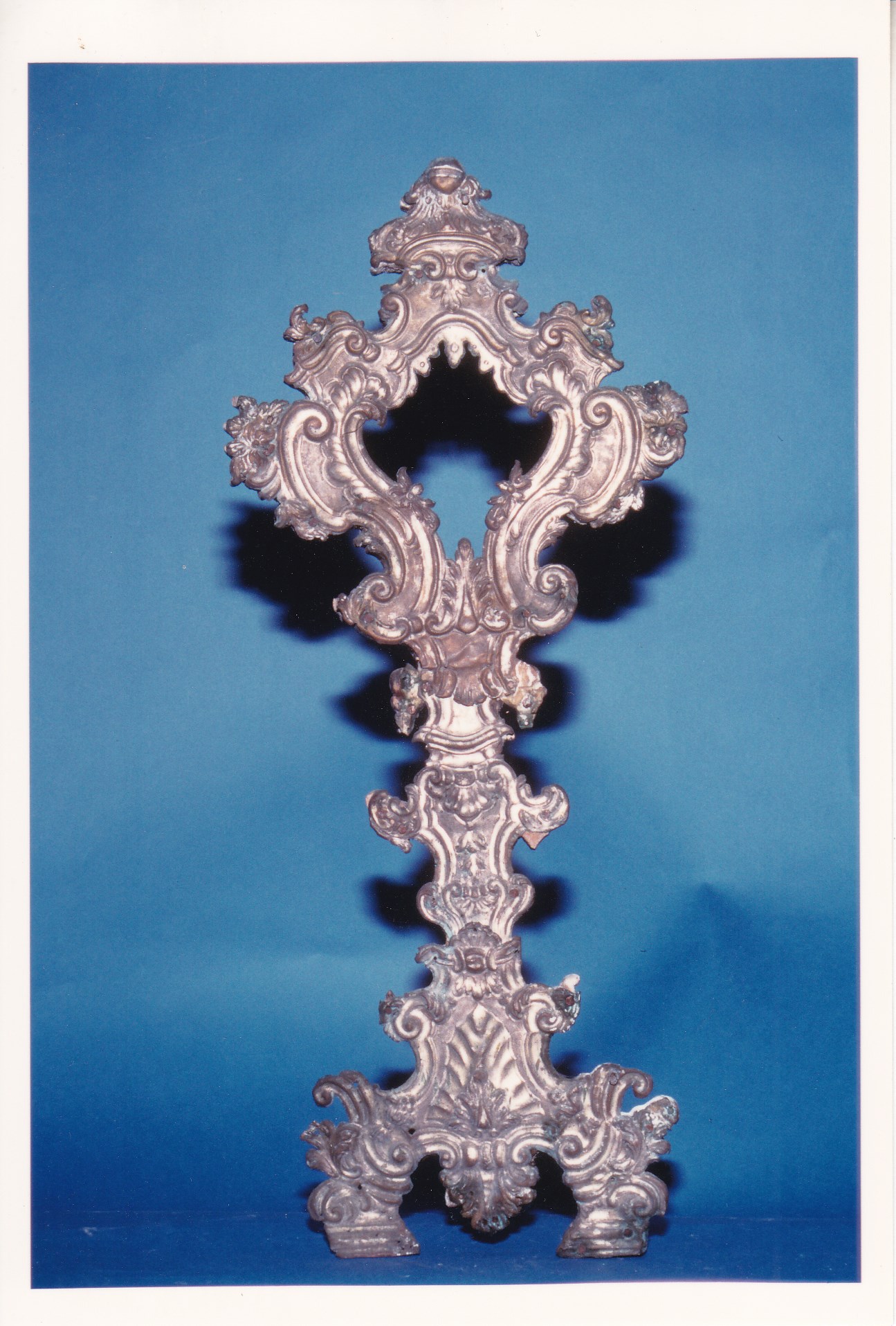 reliquiario - a ostensorio - bottega messinese (XVIII)