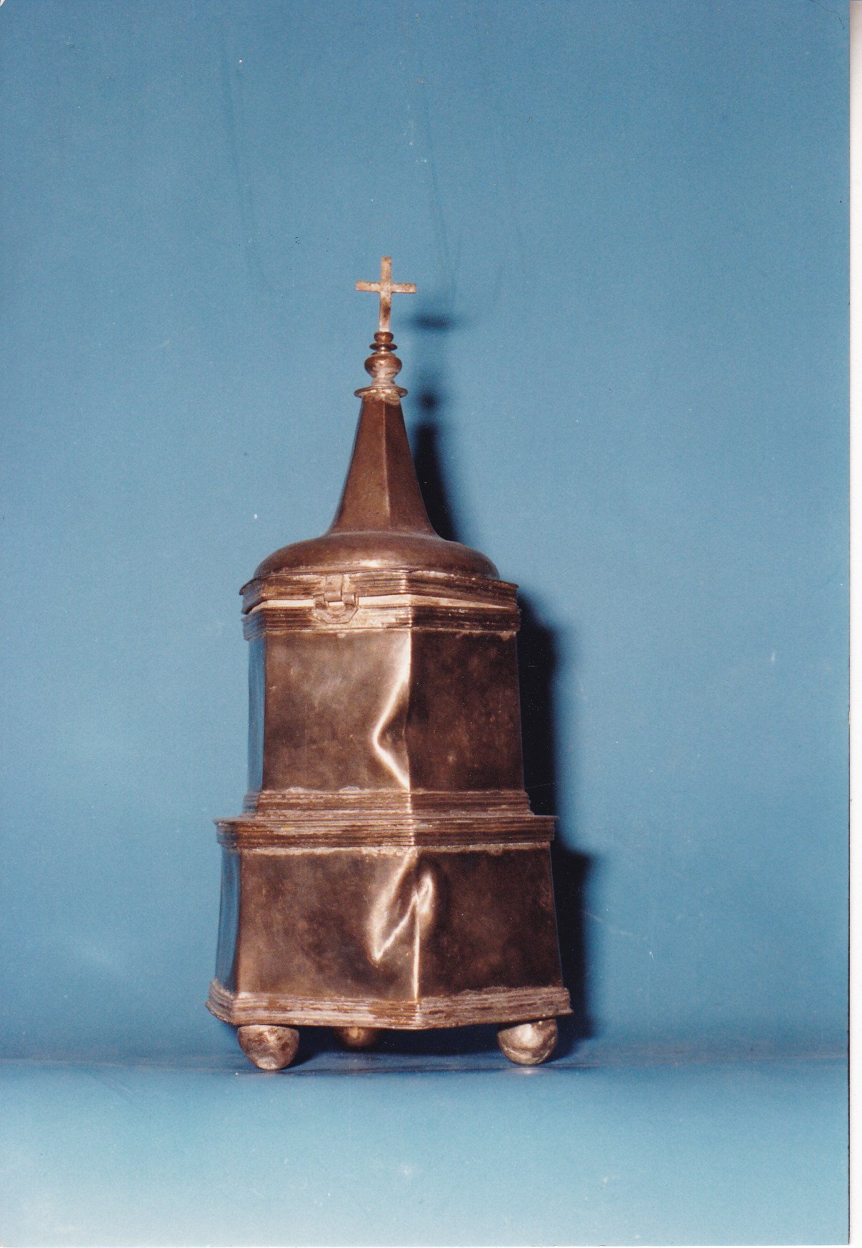 reliquiario architettonico - bottega messinese (XVIII)