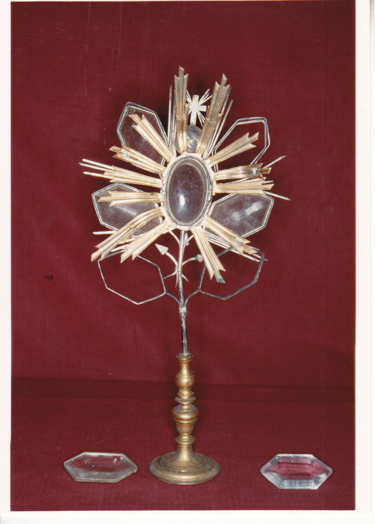 reliquiario - bottega messinese (prima metà XVIII)