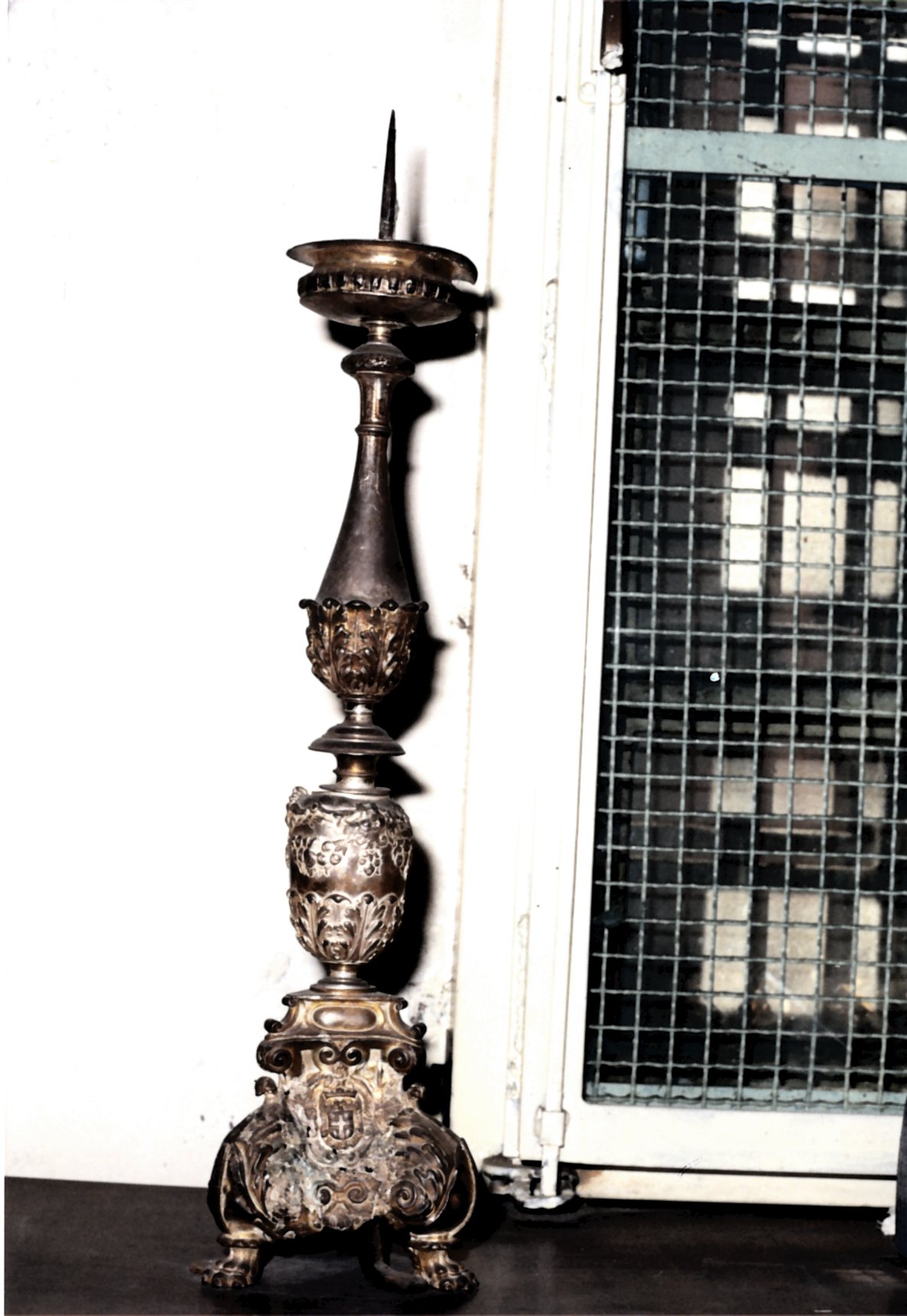 candeliere - bottega siciliana (prima metà XVII)