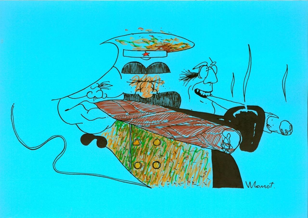 Stalin, Stalin (disegno) di Momot Valery (sec. XX d.C)