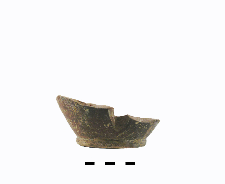 brocca o olla - ambito etrusco-padano (IV a.C)