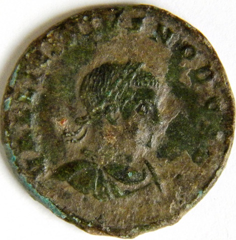 SINGOLO OGGETTO/ moneta, 318 d.C