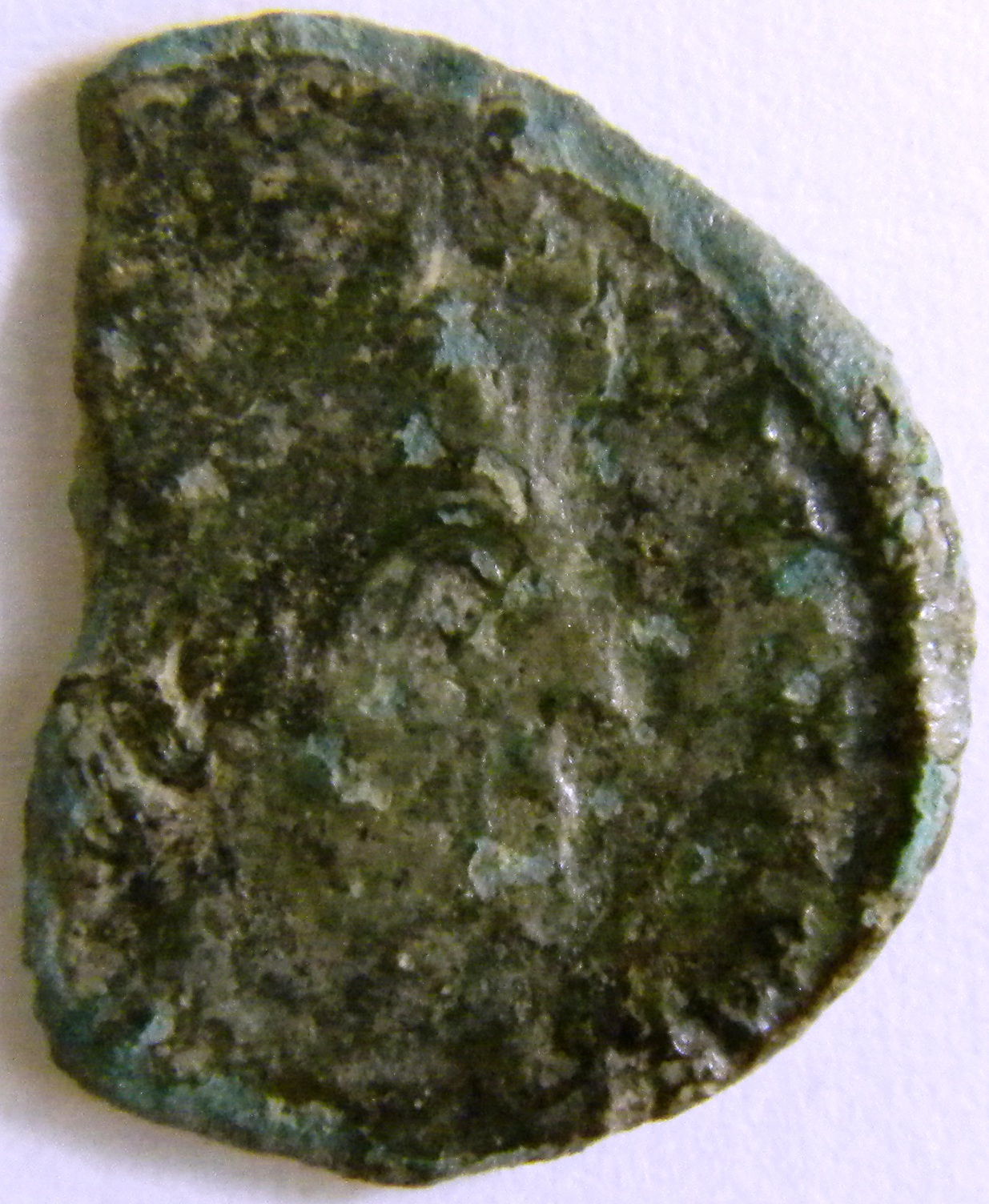 SINGOLO OGGETTO/ moneta, IV secolo d.C