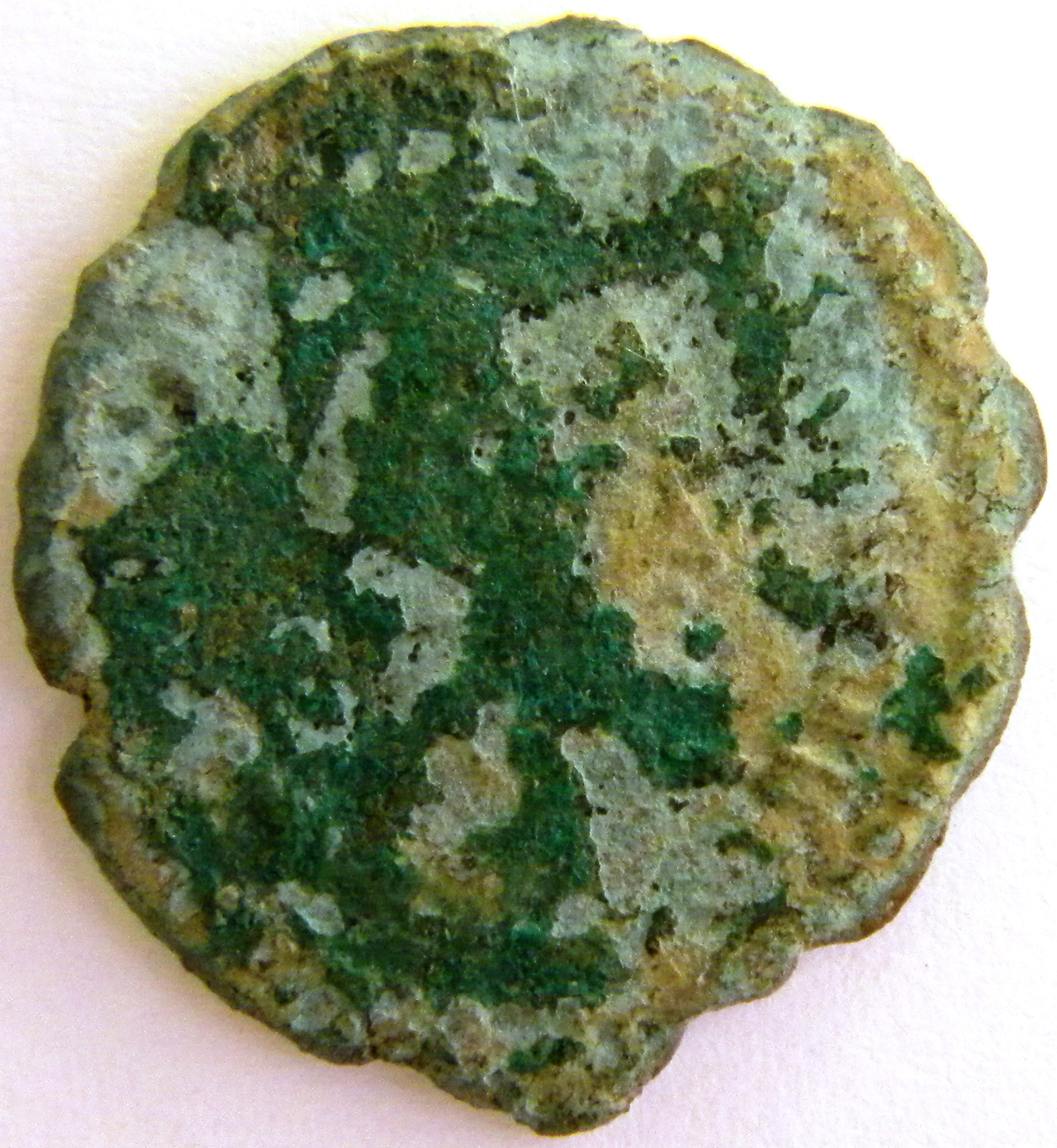 SINGOLO OGGETTO/ moneta, IV secolo d.C