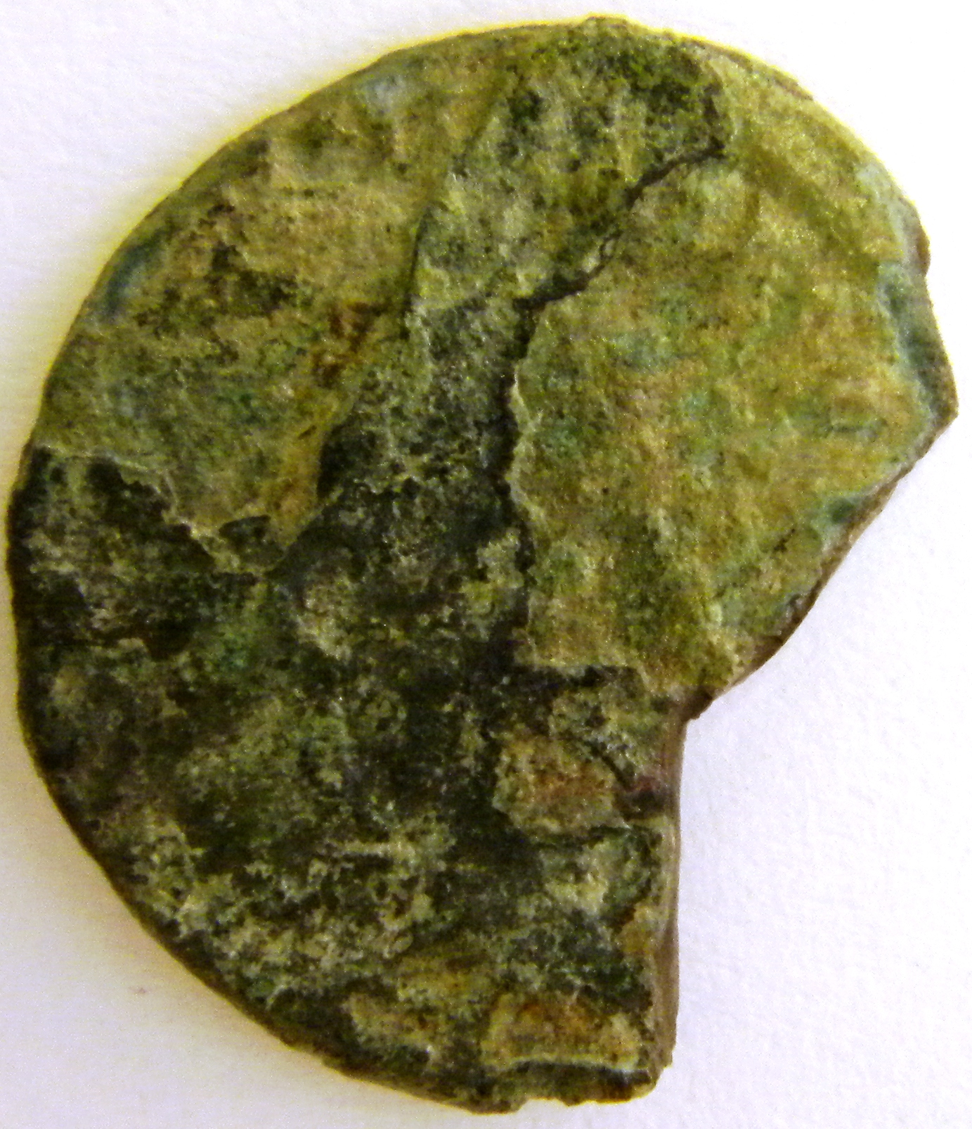 SINGOLO OGGETTO/ moneta, III-V secolo d.C