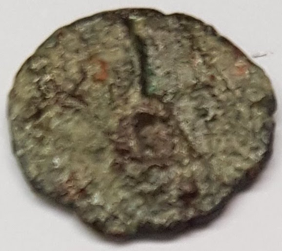 SINGOLO OGGETTO/ moneta, IV sec. d.C./ VI sec. d.C