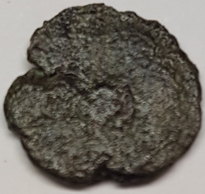 SINGOLO OGGETTO/ moneta, IV sec. d.C
