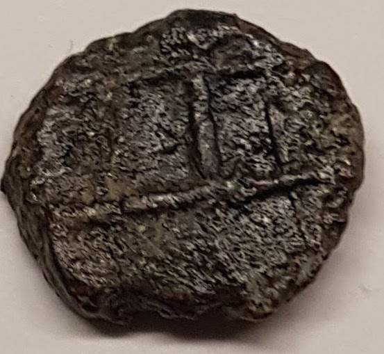 SINGOLO OGGETTO/ moneta, IV sec. d.C