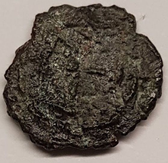 SINGOLO OGGETTO/ moneta, VI sec. d.C