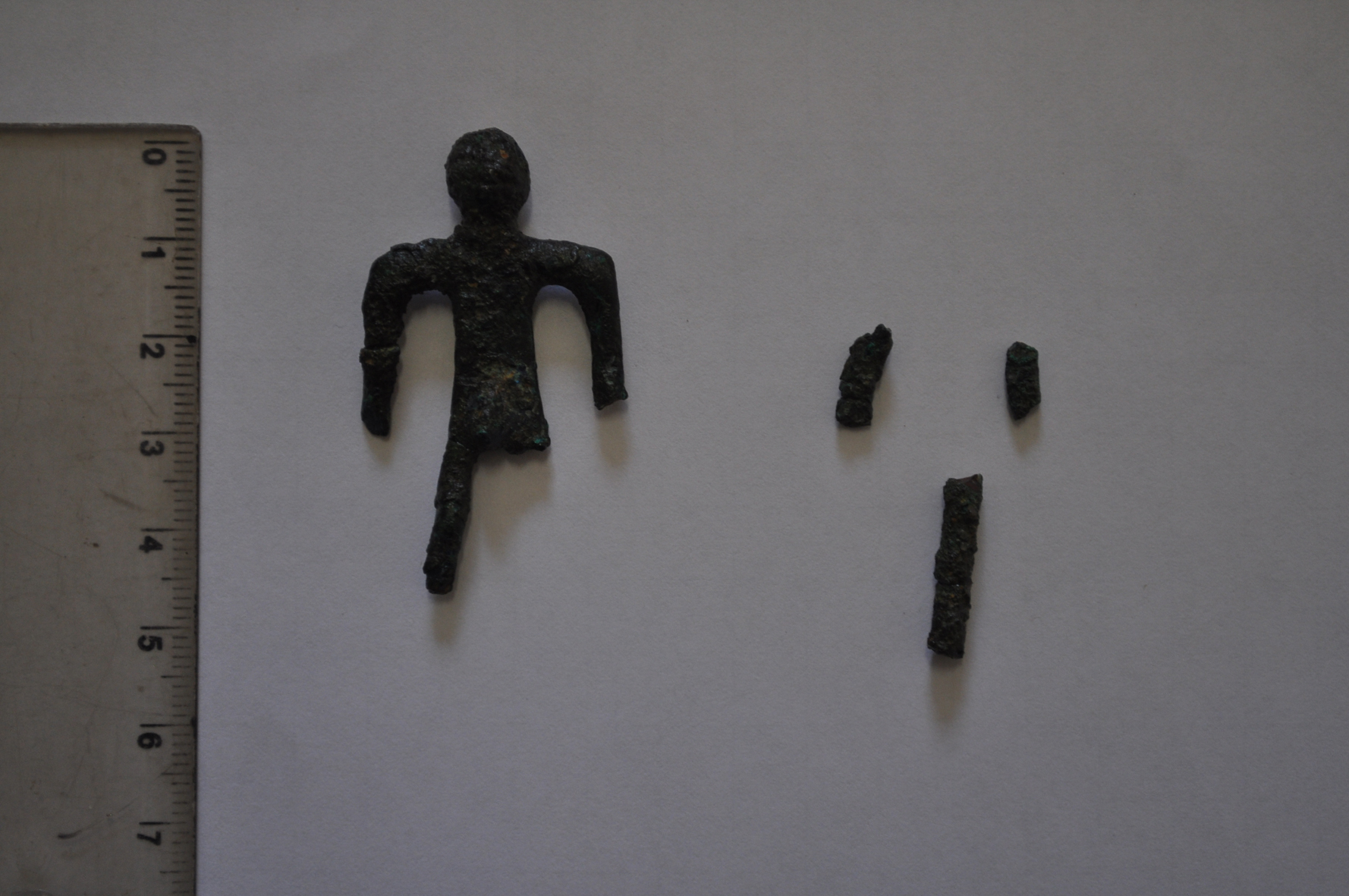 SINGOLO OGGETTO/ bronzetto, VI a.C