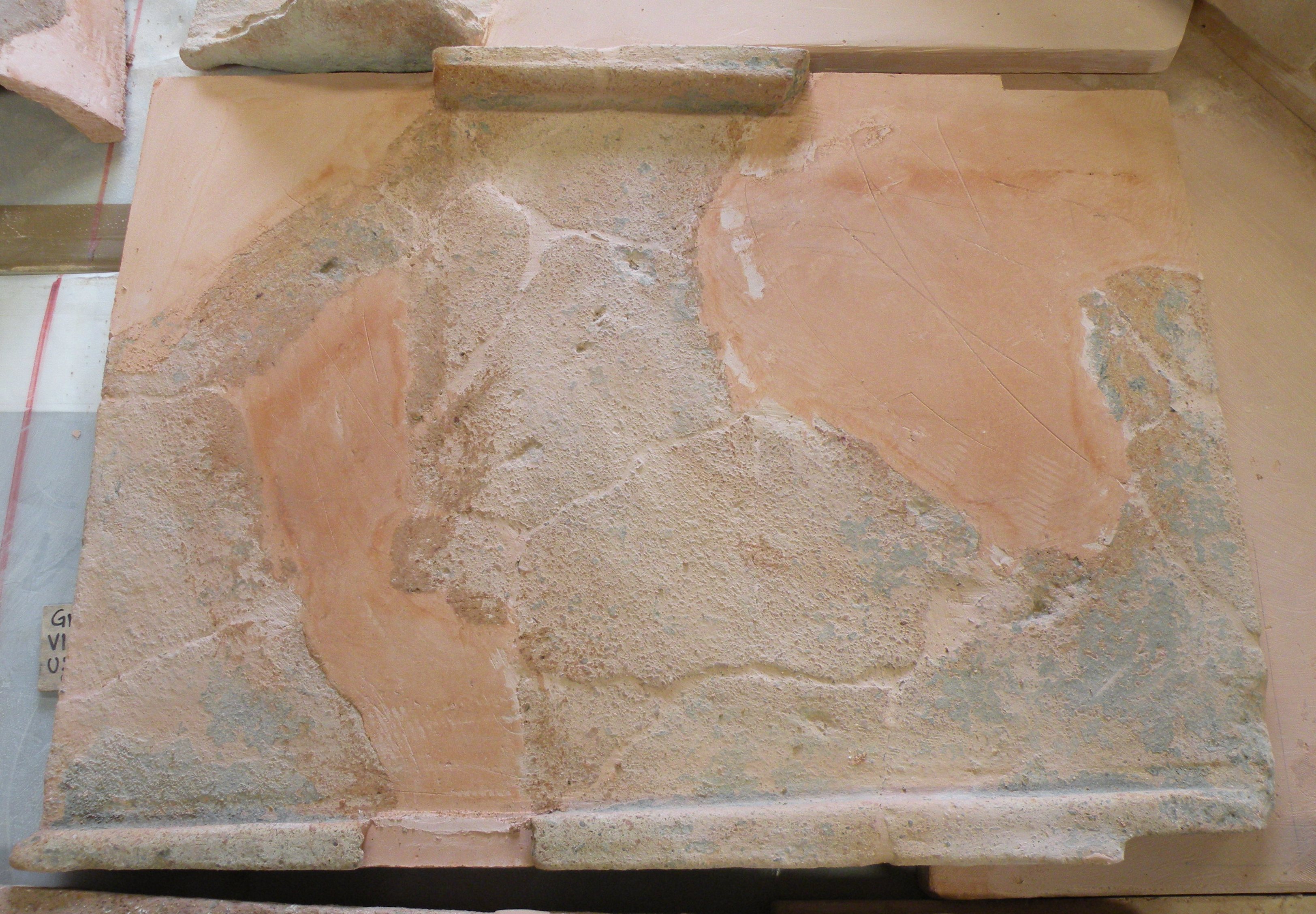 SINGOLO OGGETTO/ tegola, V sec. a. C