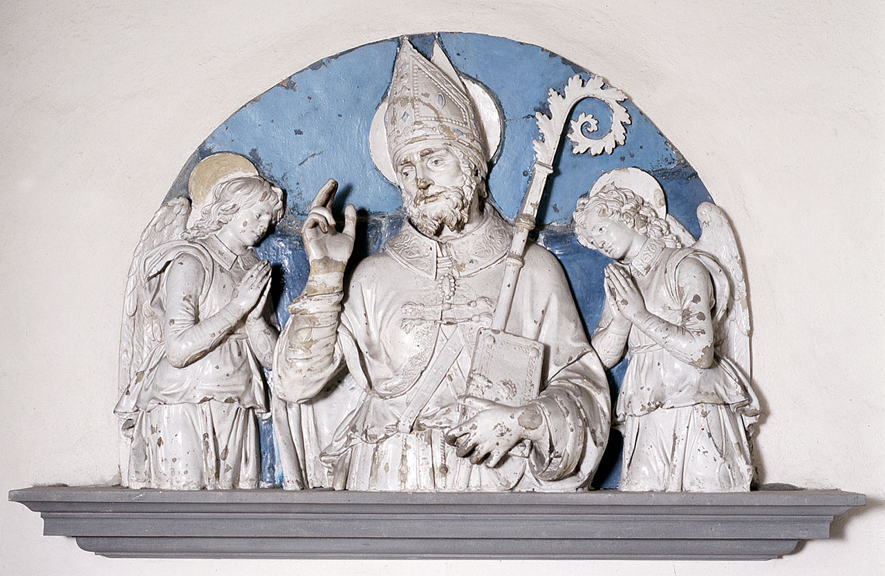San Zanobi, angeli (rilievo) di Della Robbia Andrea (ultimo quarto sec. XV)