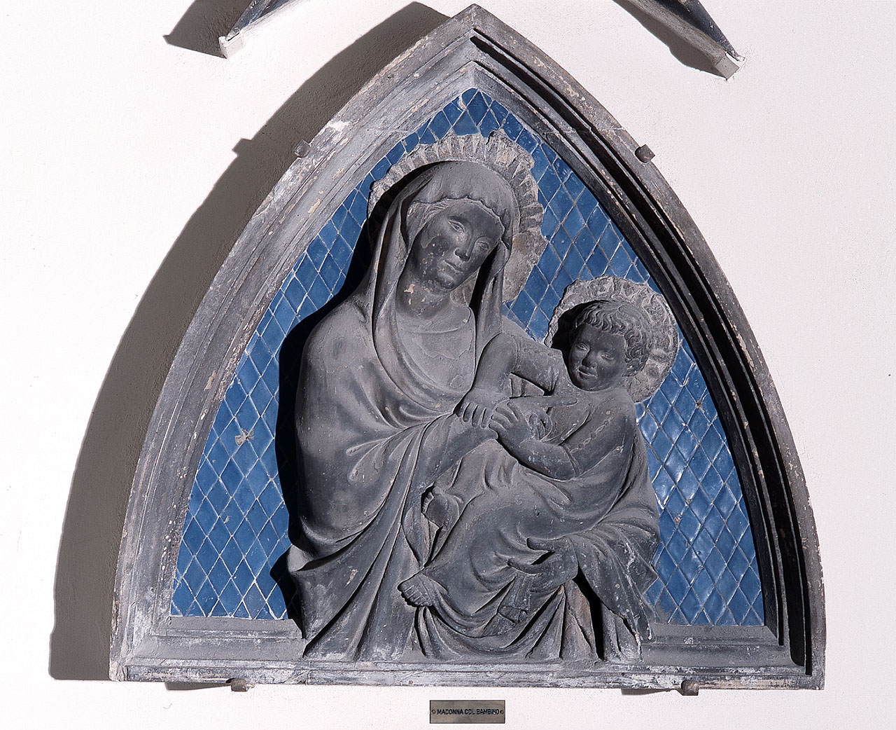 Madonna con Bambino (rilievo) di Andrea Pisano (secondo quarto sec. XIV)