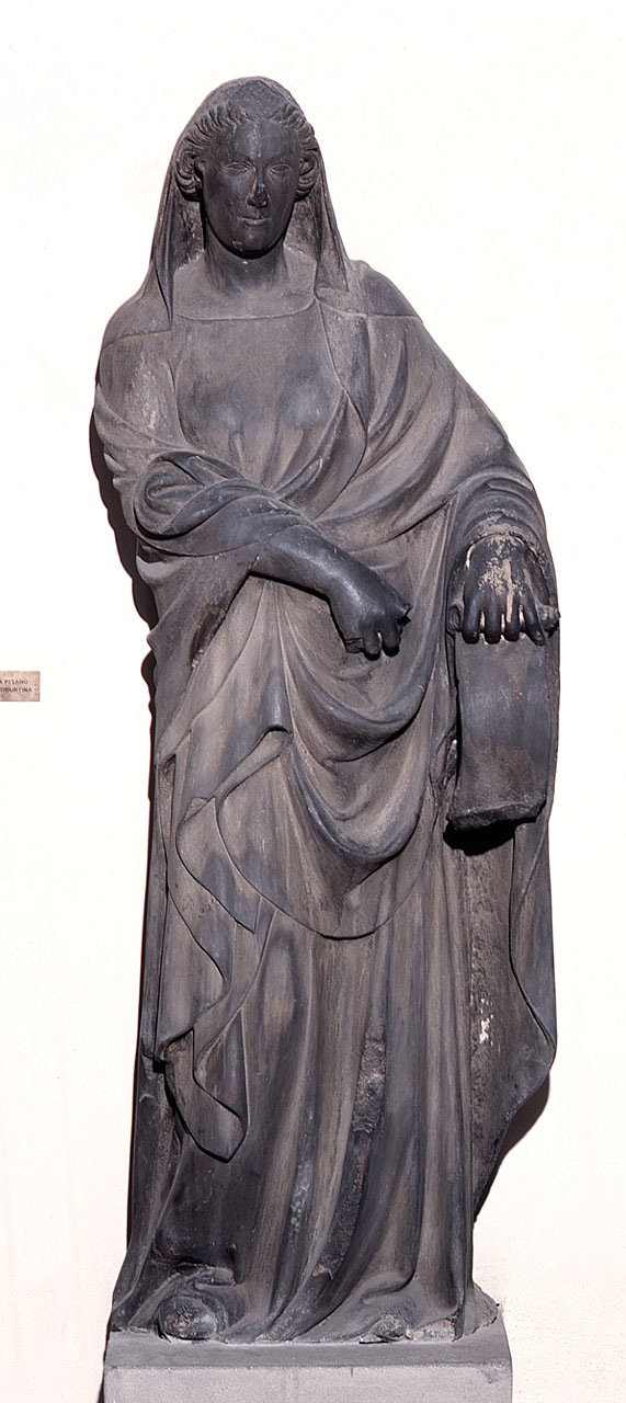 Sibilla Tiburtina (statua) di Andrea Pisano (secondo quarto sec. XIV)