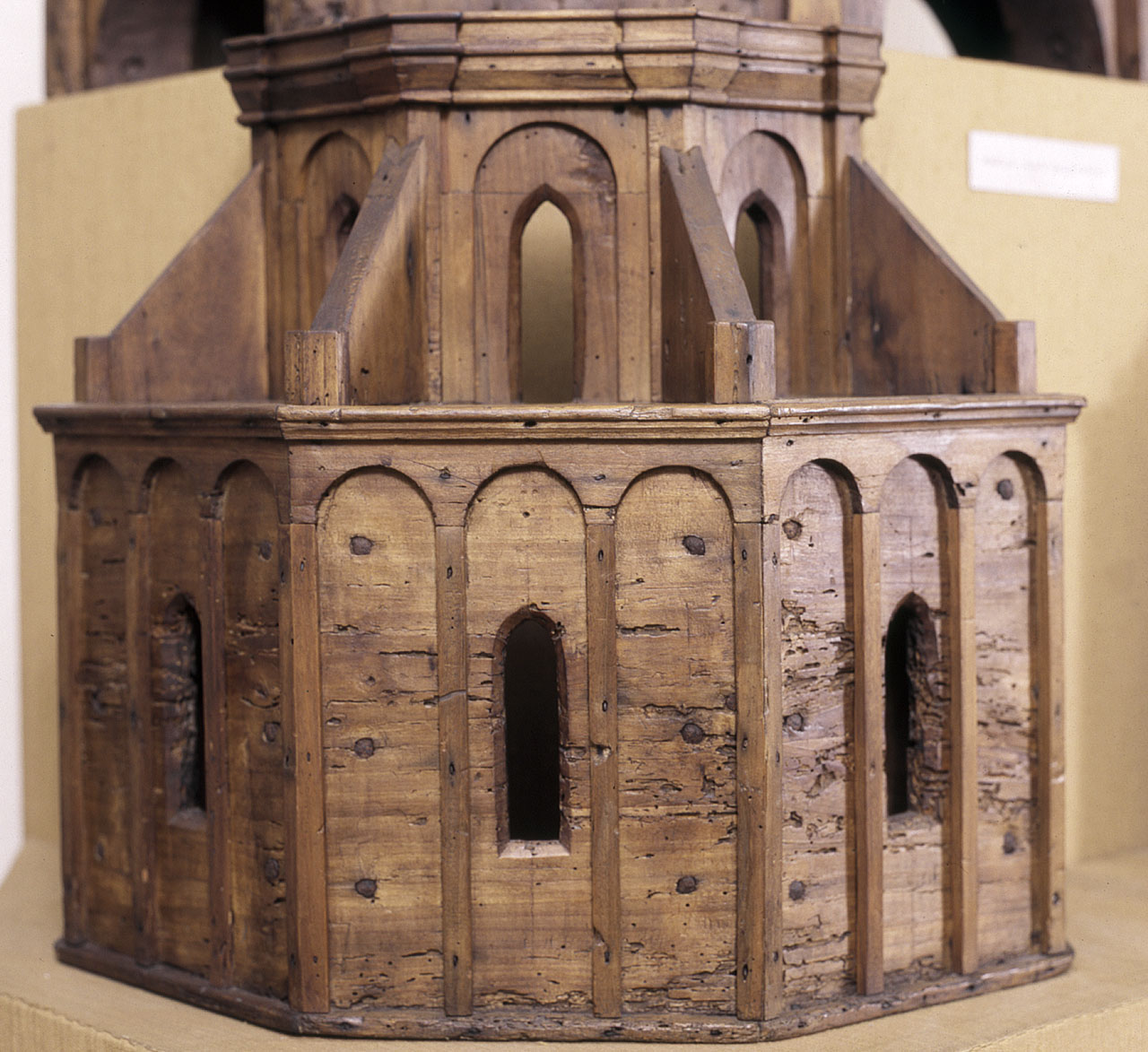 tribuna della cupola di S. Maria del Fiore (modellino architettonico) di Brunelleschi Filippo (secondo quarto sec. XV)