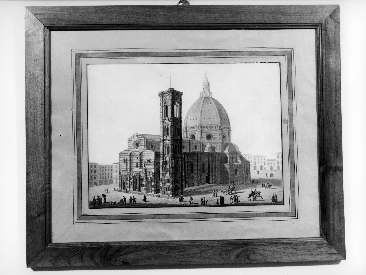 Cattedrale di Santa Maria del Fiore (dipinto) - ambito fiorentino (sec. XIX)