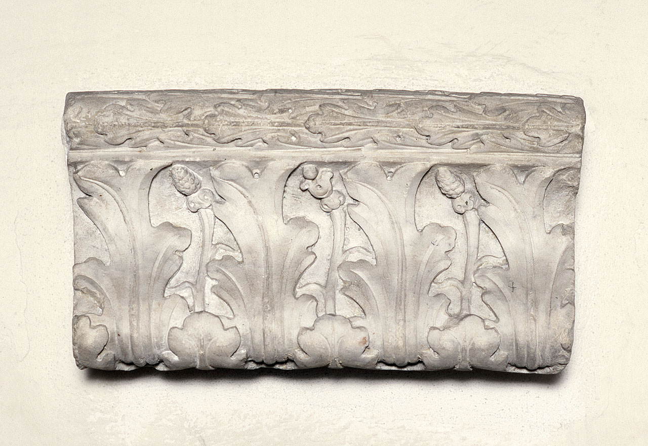 decorazione plastica di Giovanni d'Ambrogio (bottega) (fine sec. XIV)