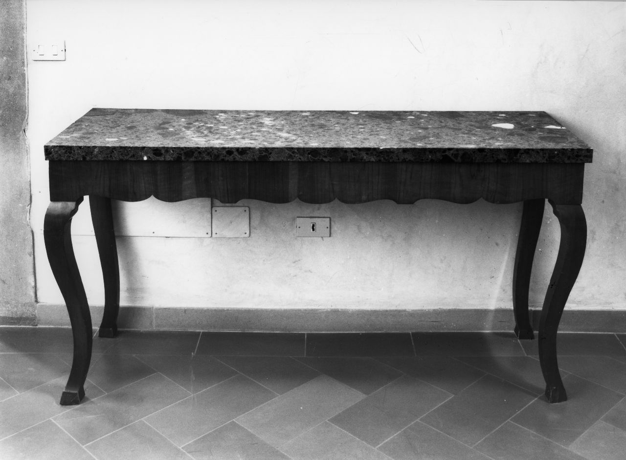 tavolo da muro - manifattura toscana (metà sec. XIX)