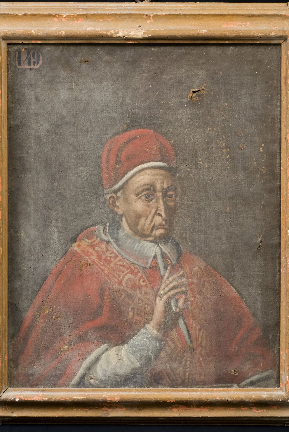 ritratto di papa Benedetto XIII (dipinto, opera isolata) - ambito dell'Italia centrale (prima metà sec. XVIII)
