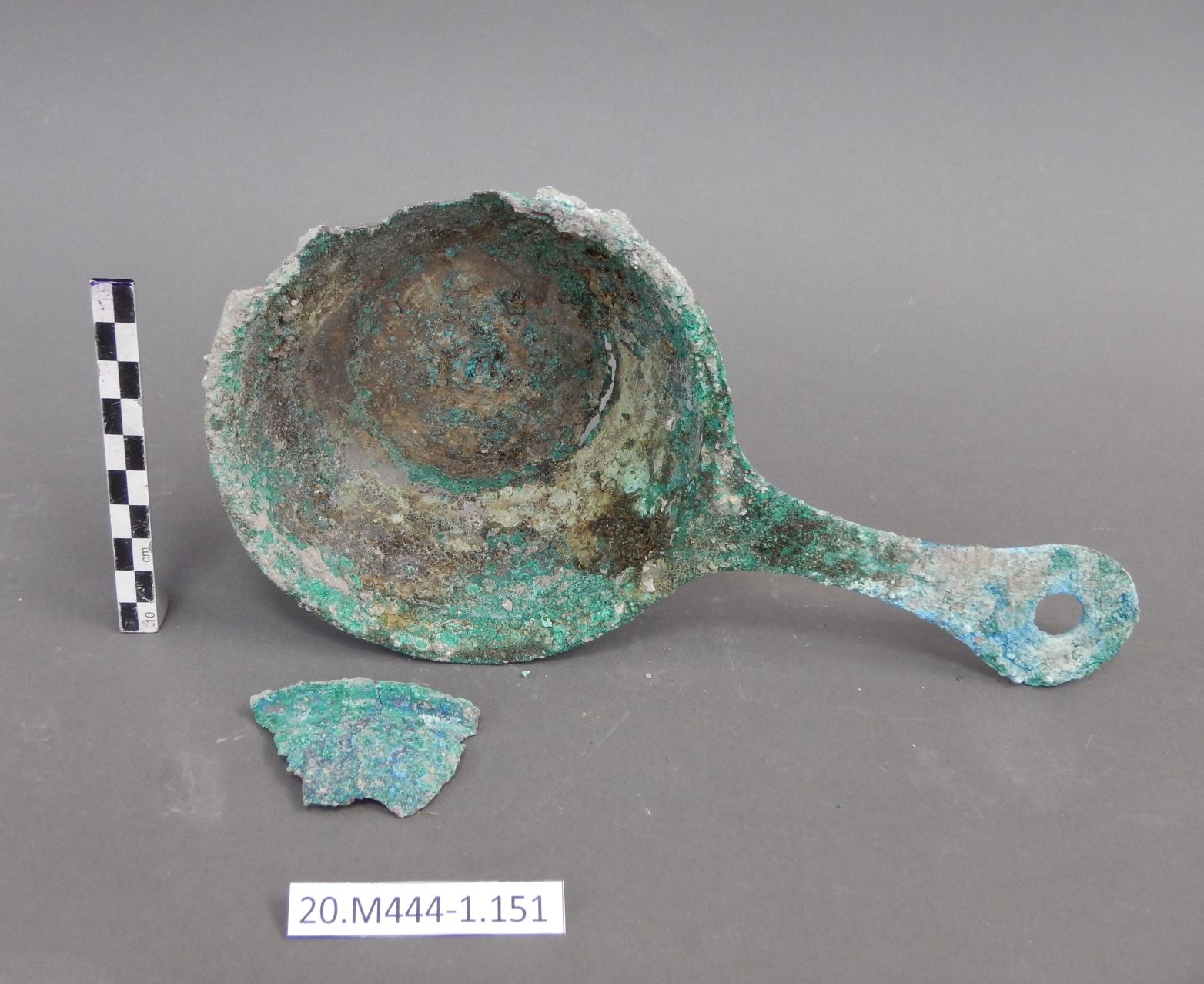 SINGOLO OGGETTO/ casseruola, SECOLI/ I