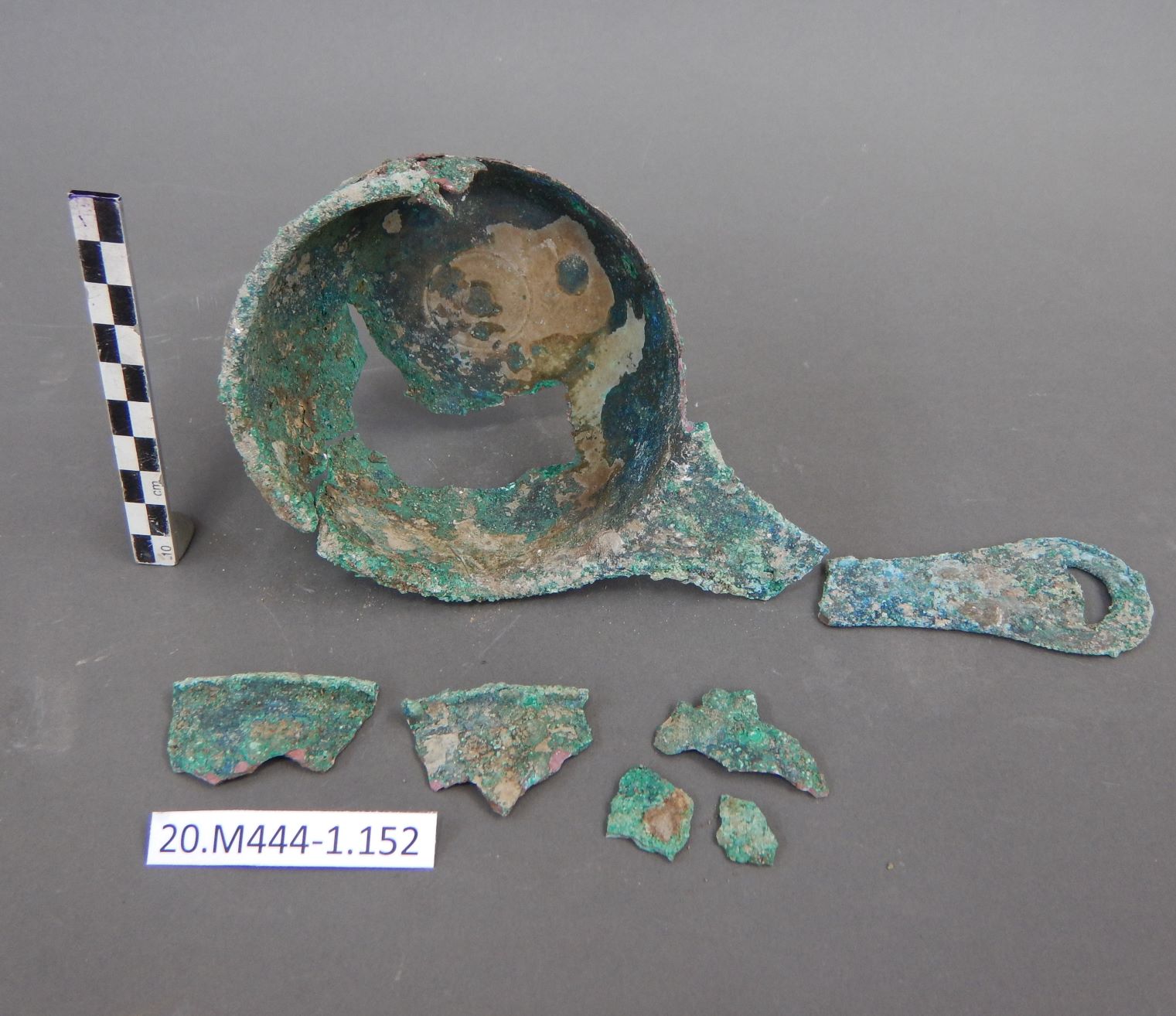 SINGOLO OGGETTO/ casseruola, SECOLI/ I