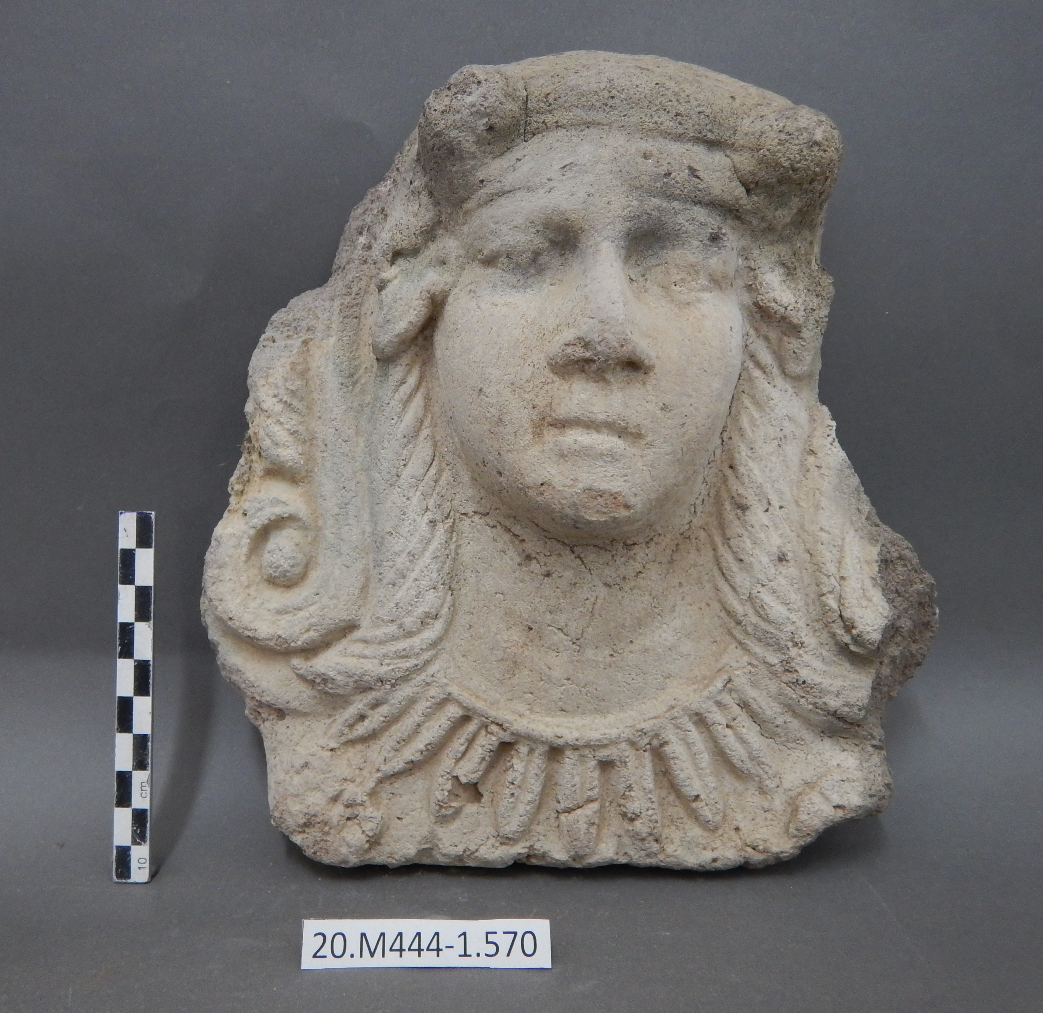 SINGOLO OGGETTO/ antefissa, SECOLI/ II a.C