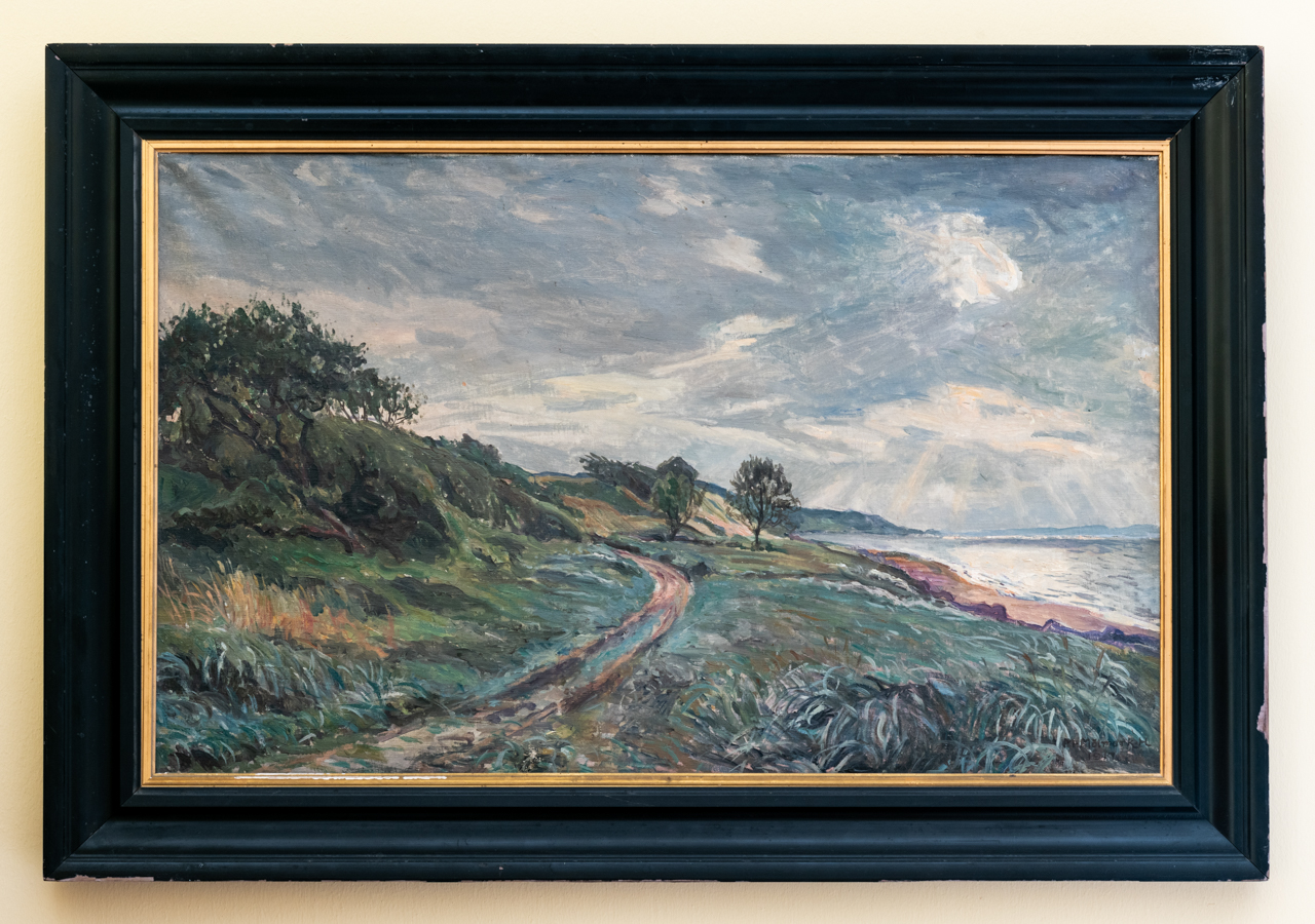 la costa ionica (dipinto, opera isolata) di Molmark Hansen, Mourits (attribuito) - ambito Europa centro-occidentale (primo quarto XX)