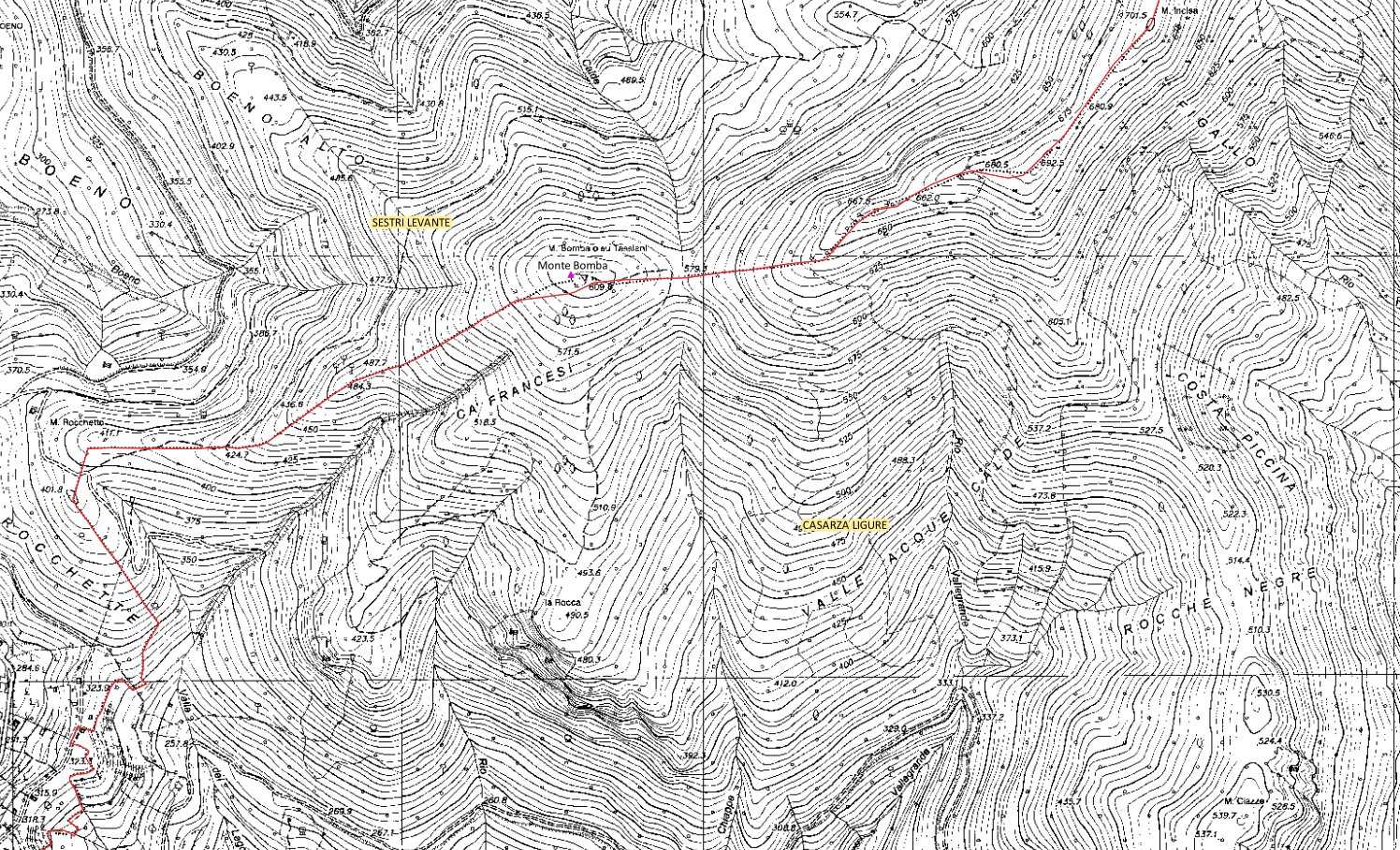 struttura di fortificazione, cinta fortificativa - Sestri Levante (GE)  (PERIODIZZAZIONI/ STORIA/ Età moderna)