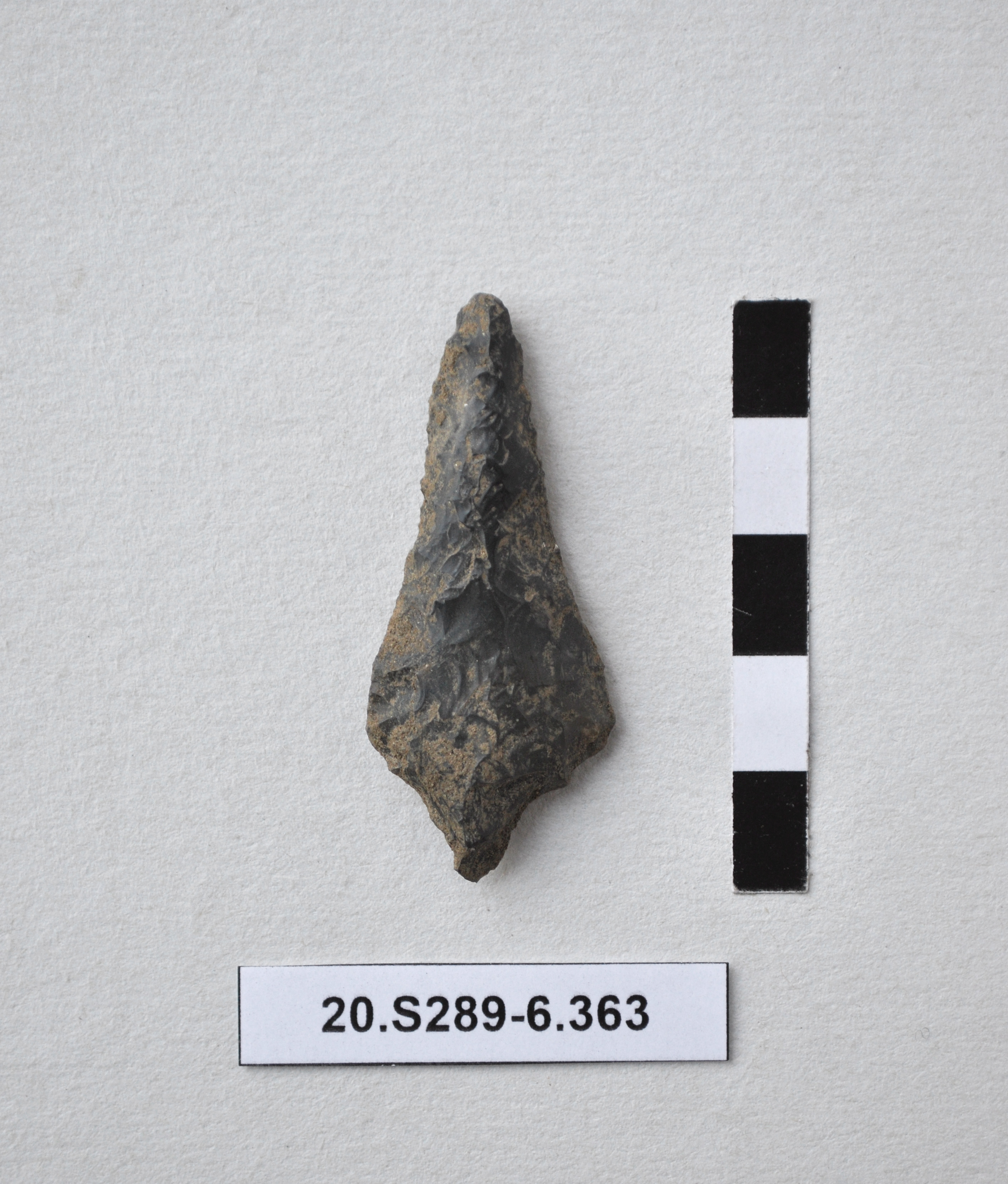 SINGOLO OGGETTO/ freccia, PERIODIZZAZIONI/ Preistoria/ Eta' del Rame