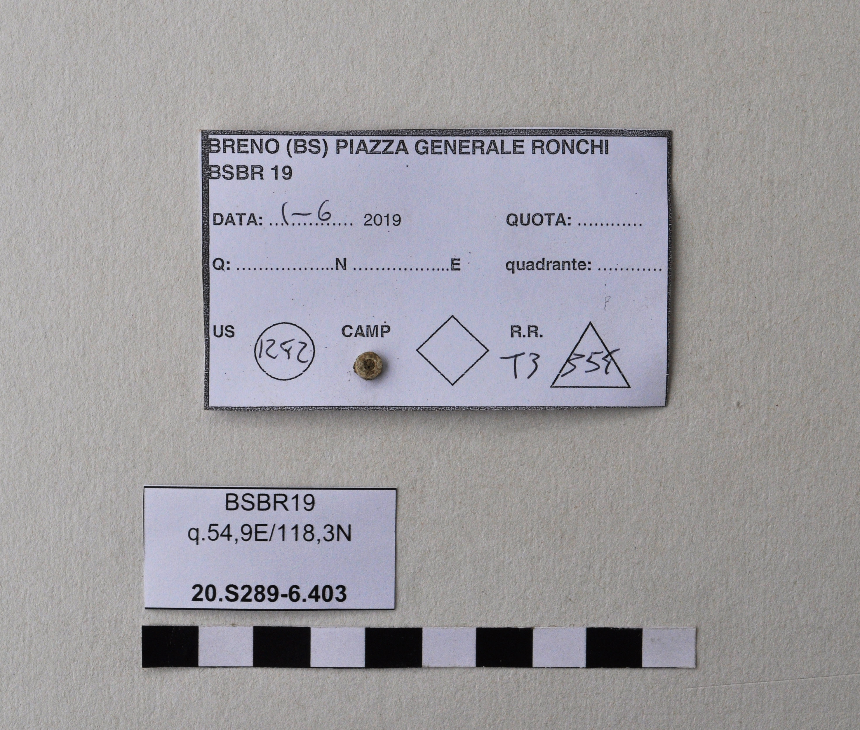 SINGOLO OGGETTO/ vago, PERIODIZZAZIONI/ Preistoria/ Eta' del Rame
