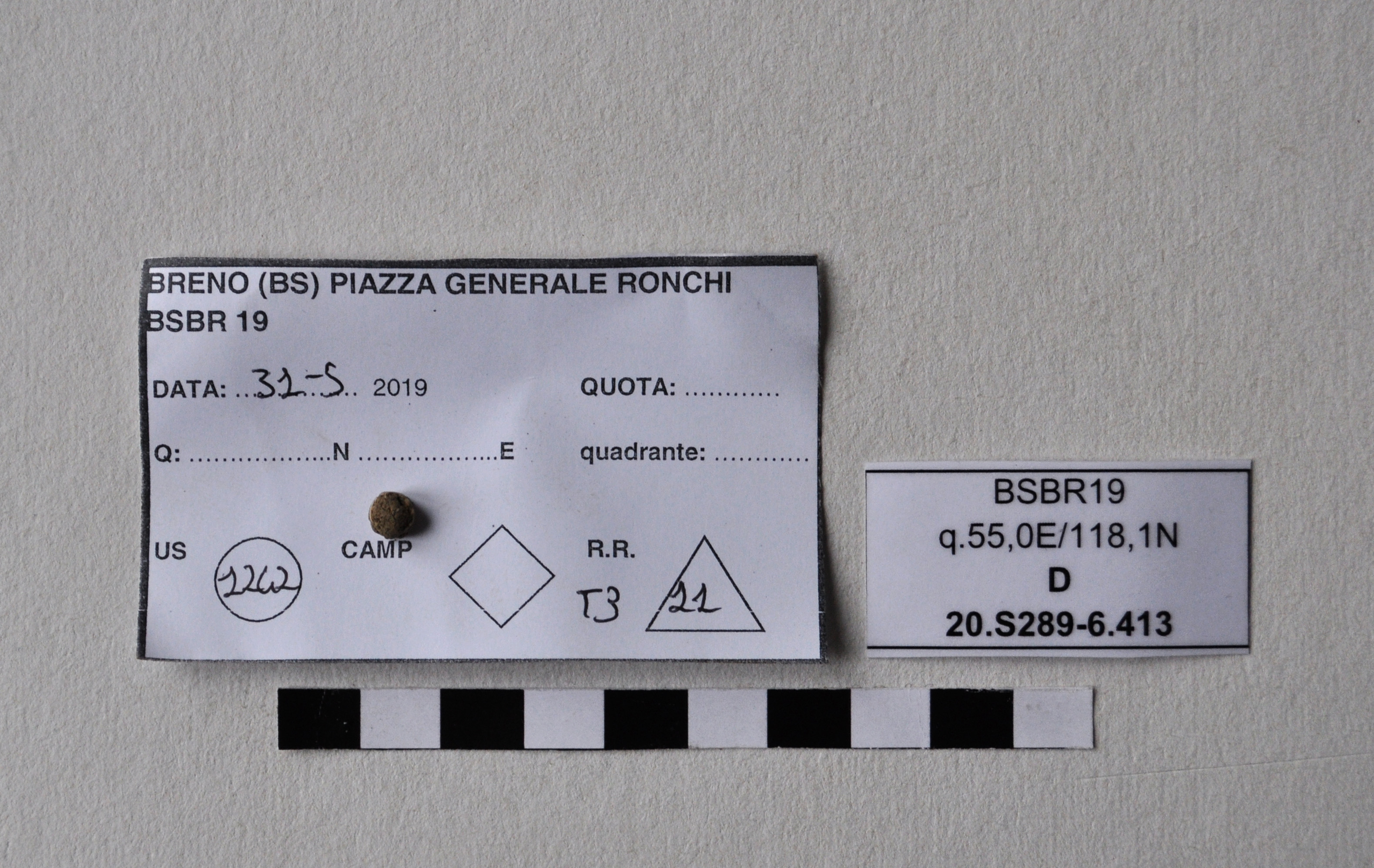 SINGOLO OGGETTO/ vago, PERIODIZZAZIONI/ Preistoria/ Eta' del Rame