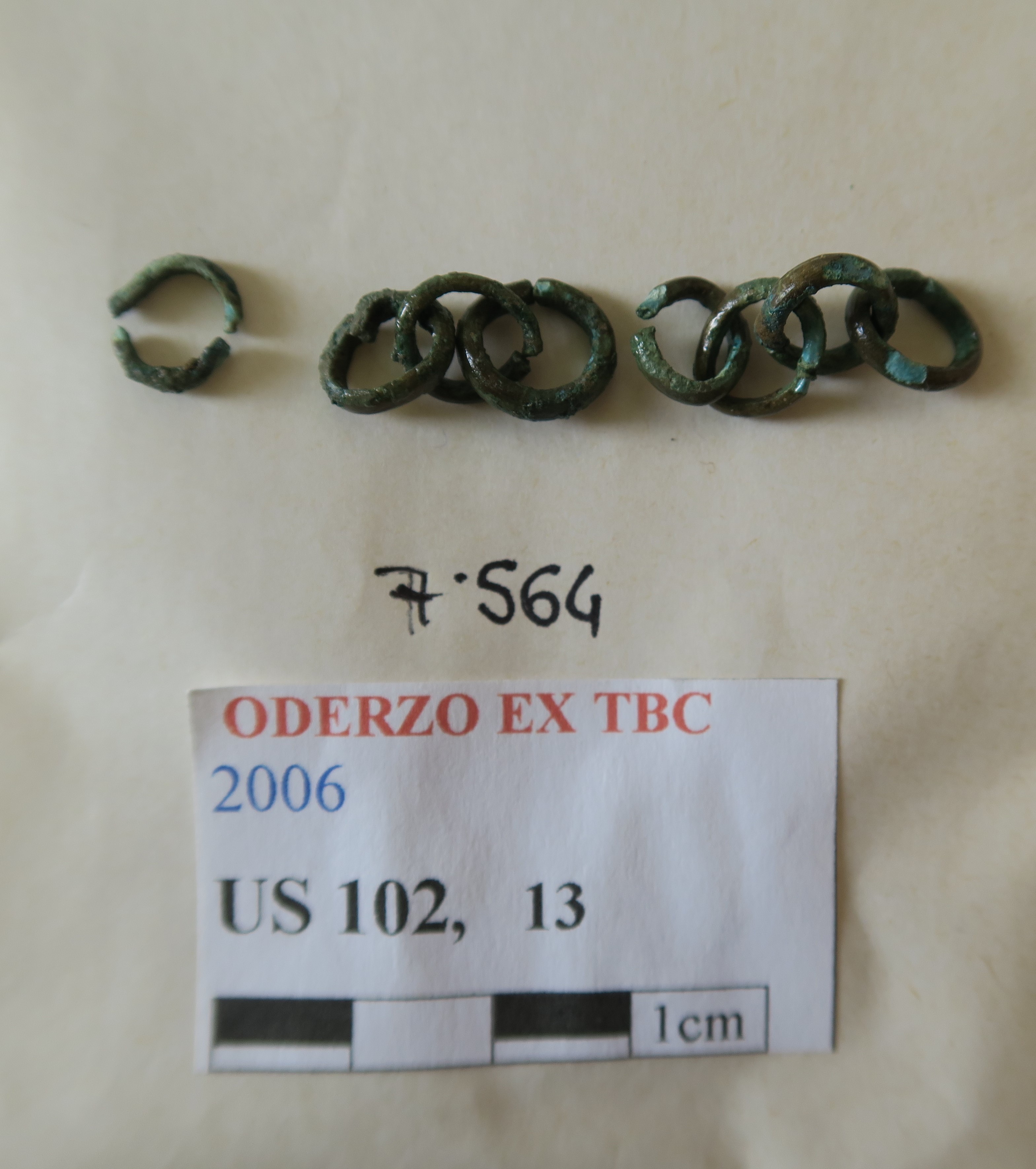 SINGOLO OGGETTO/ catena, PERIODIZZAZIONI/ Protostoria/ Eta' del Ferro/ Seconda eta' del Ferro