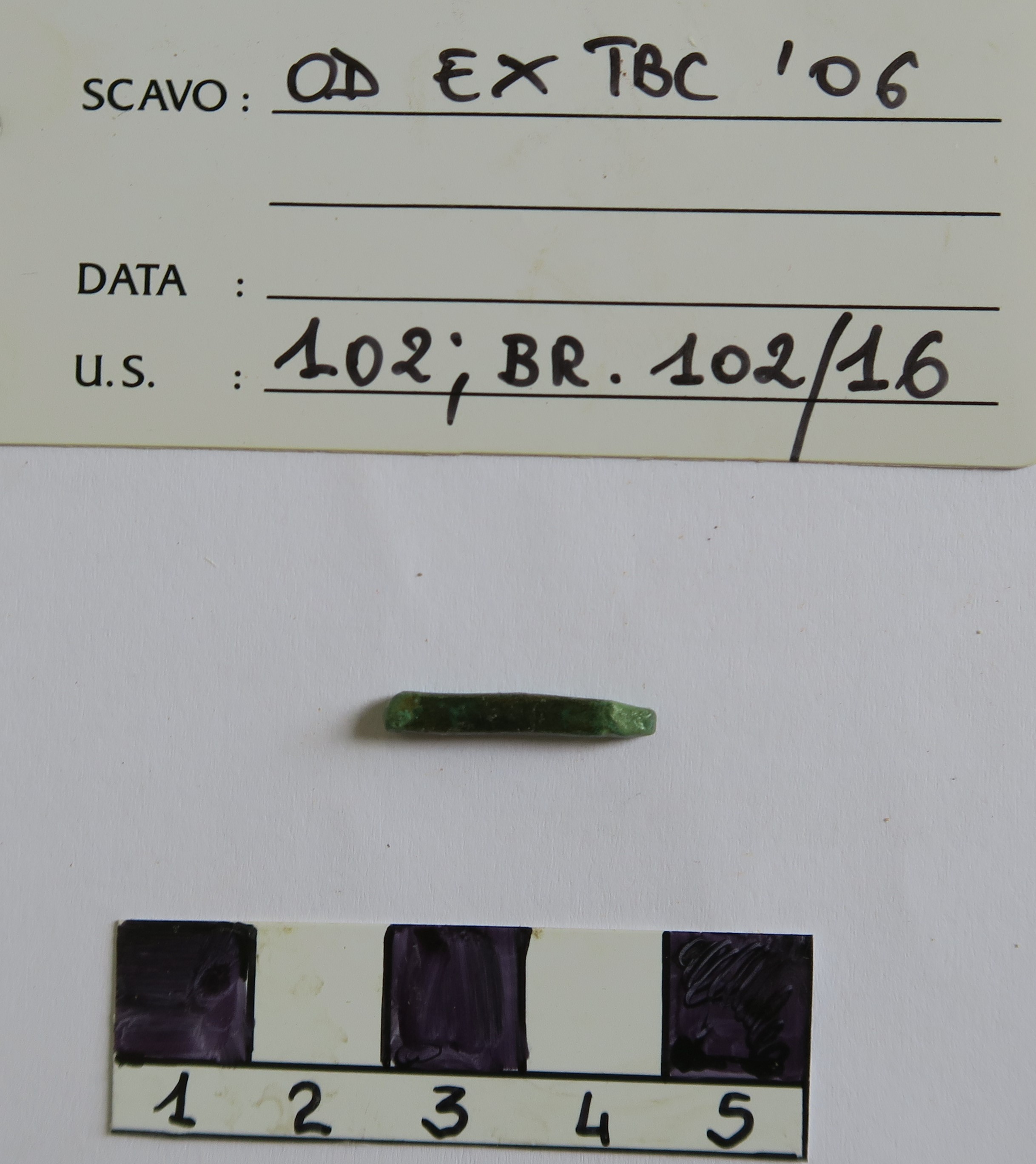 SINGOLO OGGETTO/ punta, PERIODIZZAZIONI/ Protostoria/ Eta' del Ferro/ Seconda eta' del Ferro