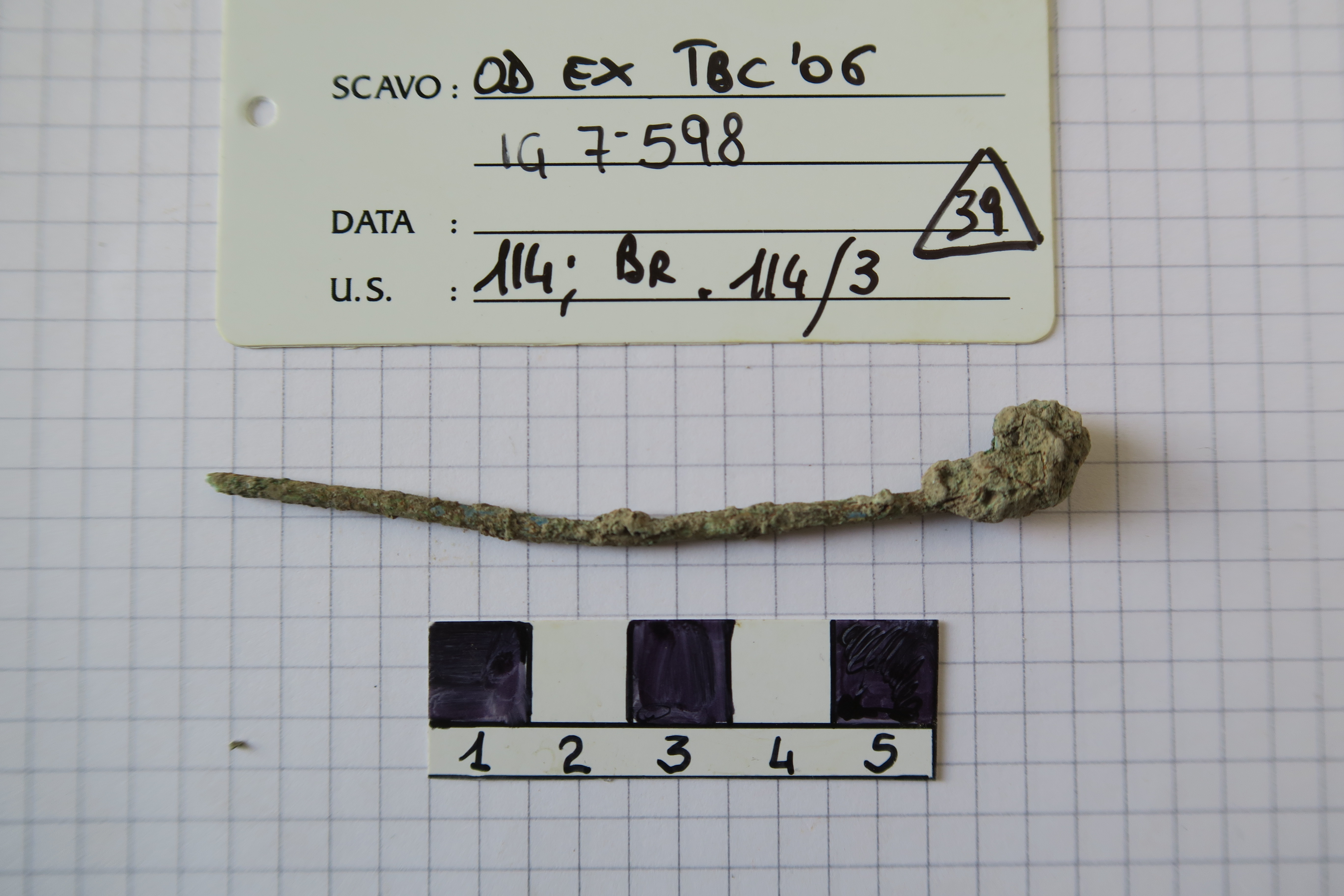 SINGOLO OGGETTO/ fibula, PERIODIZZAZIONI/ Protostoria/ Eta' del Ferro/ Seconda eta' del Ferro