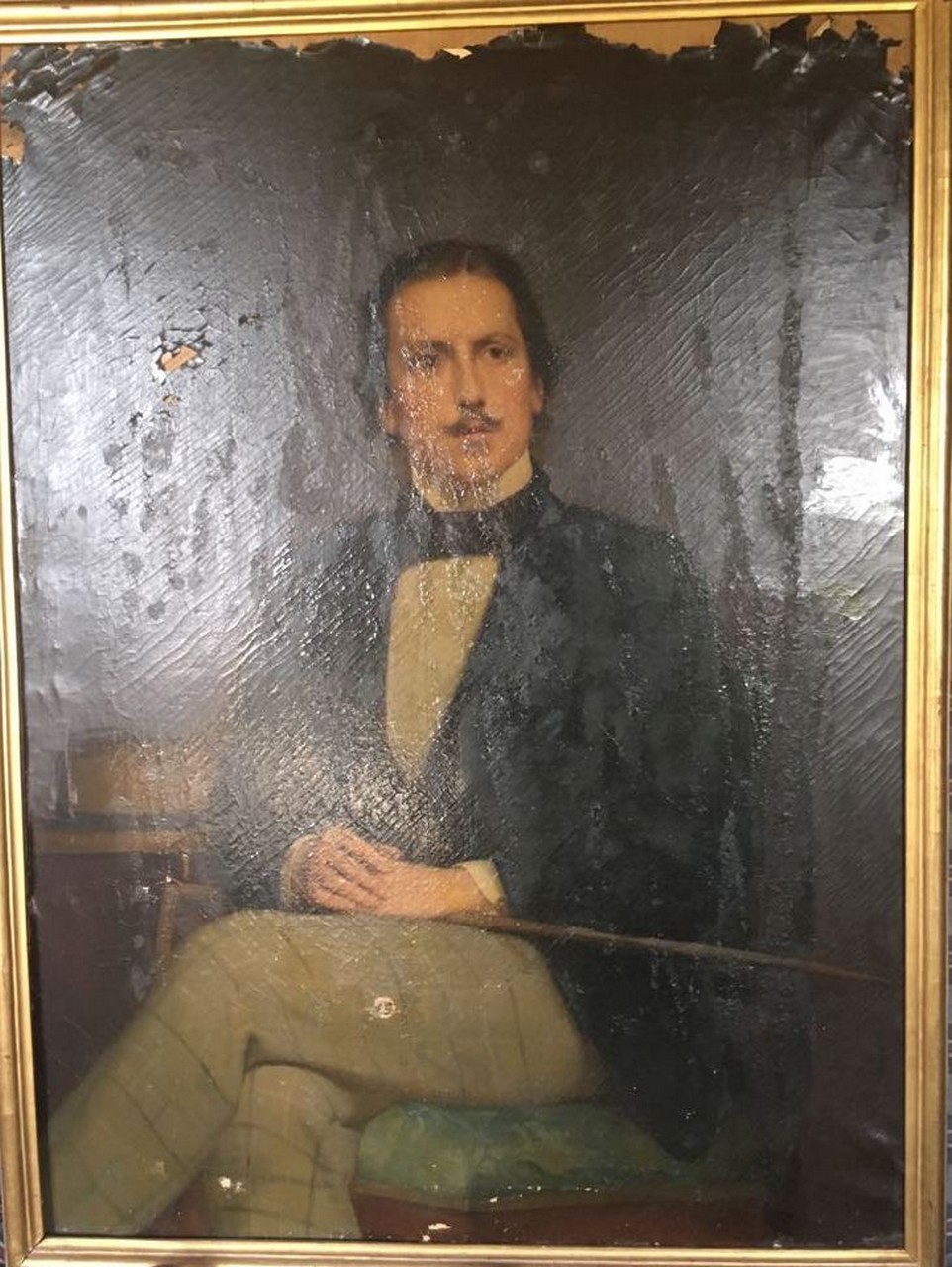 ritratto del marchese Camillo Molza (dipinto) di Malatesta Adeodato (seconda metà XIX)