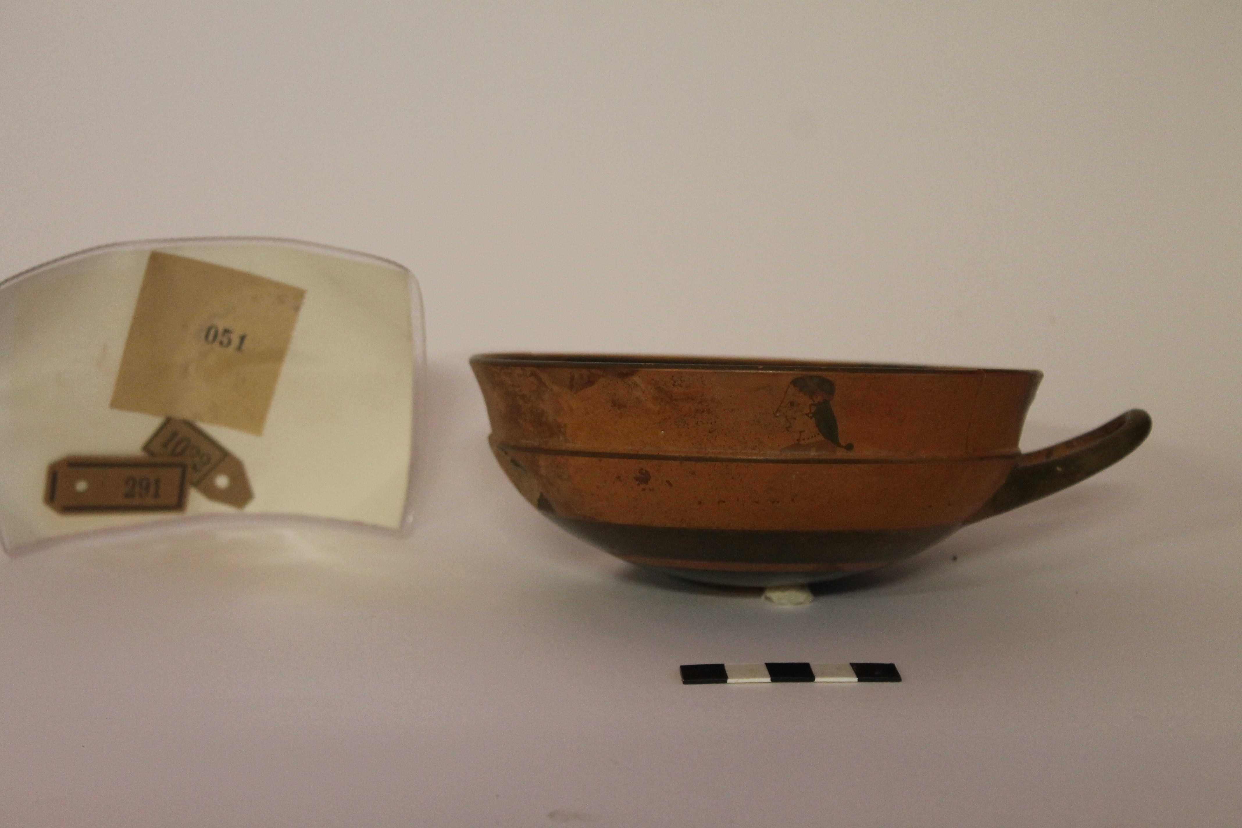 SINGOLO OGGETTO/ kylix, SECOLI/ VI a.C