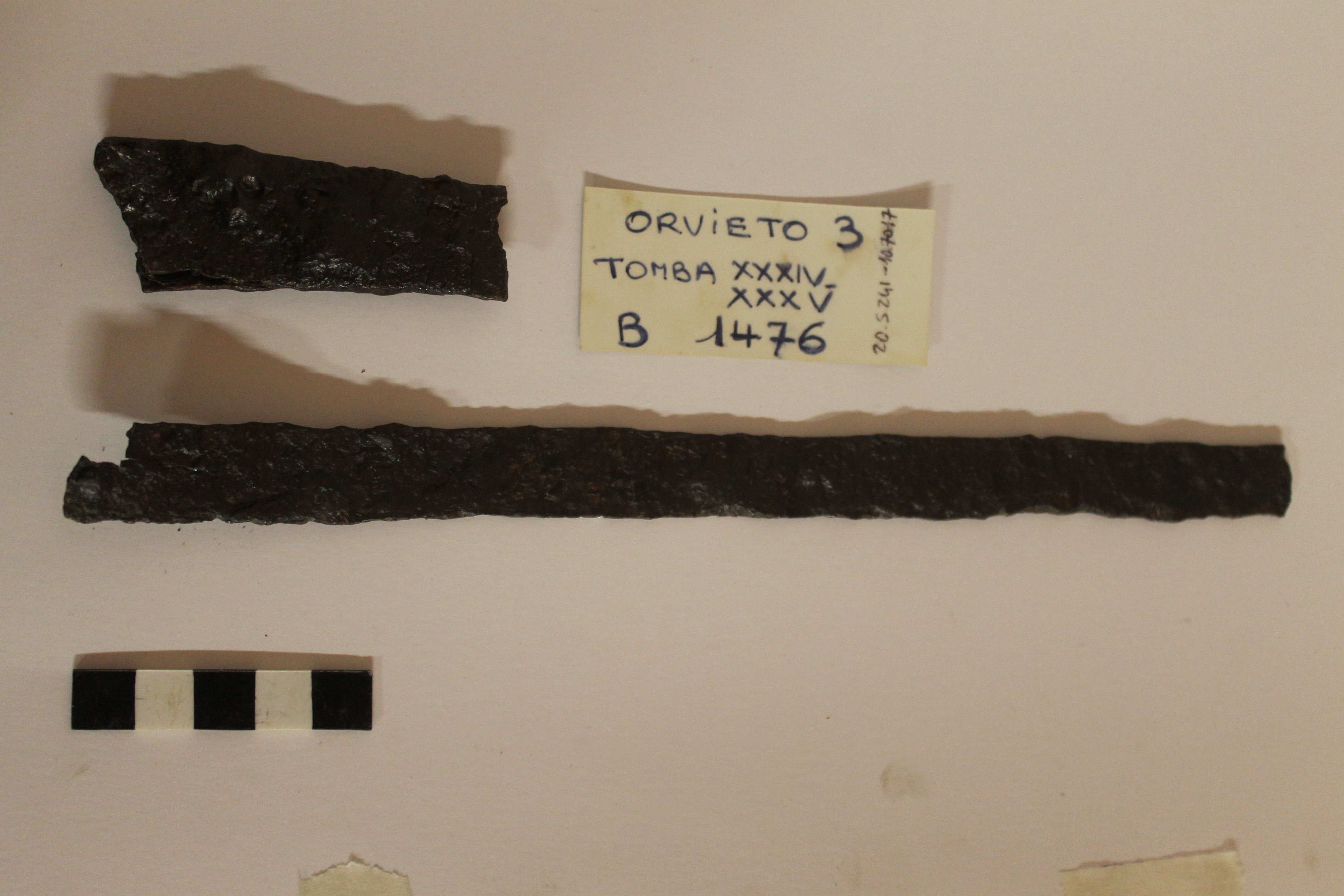 SINGOLO OGGETTO/ strumento, SECOLI/ VI a.C