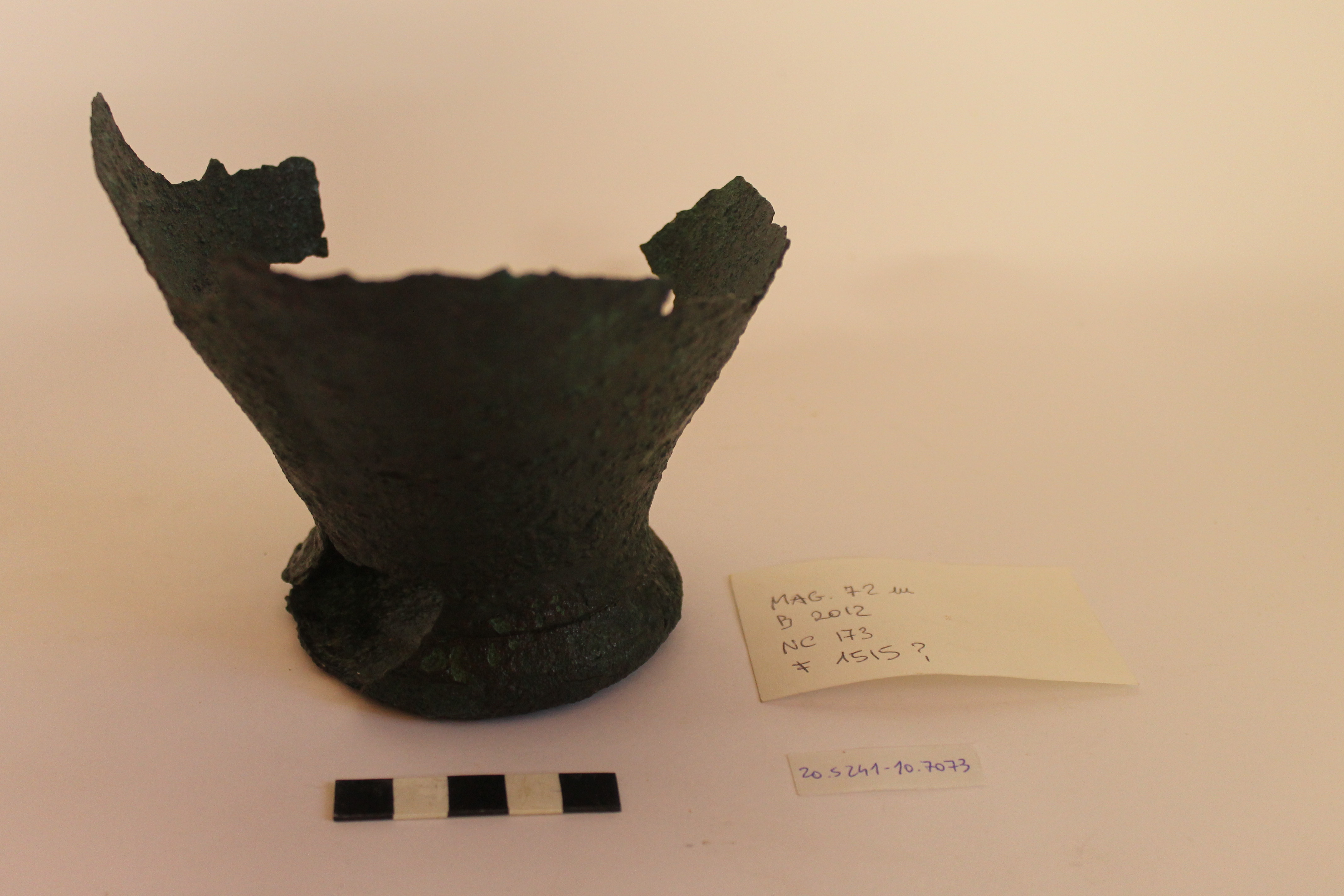 SINGOLO OGGETTO/ vaso, SECOLI/ VI a.C