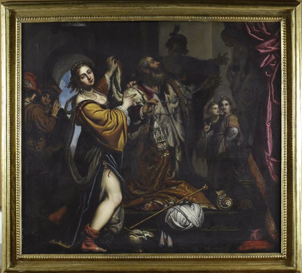 Salomone incensa gli idoli (dipinto) di Salvestrini Bartolomeo (secondo quarto sec. XVII)