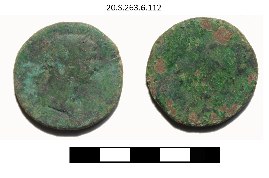 SINGOLO OGGETTO/ moneta, PERIODIZZAZIONI/ Storia/ Eta' antica/ Eta' romana/ Eta' romana imperiale/ Eta' altoimperiale/ Eta' di Traiano