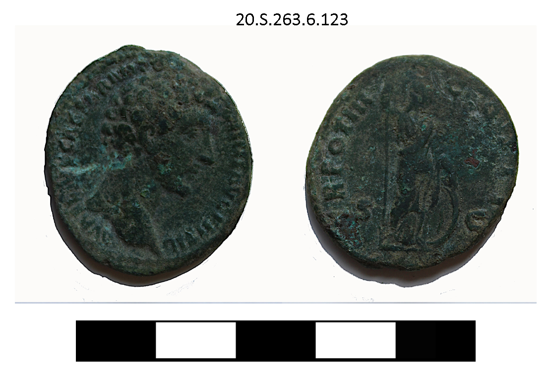 SINGOLO OGGETTO/ moneta, PERIODIZZAZIONI/ Storia/ Eta' antica/ Eta' romana/ Eta' romana imperiale/ Eta' altoimperiale/ Eta' di Antonino Pio