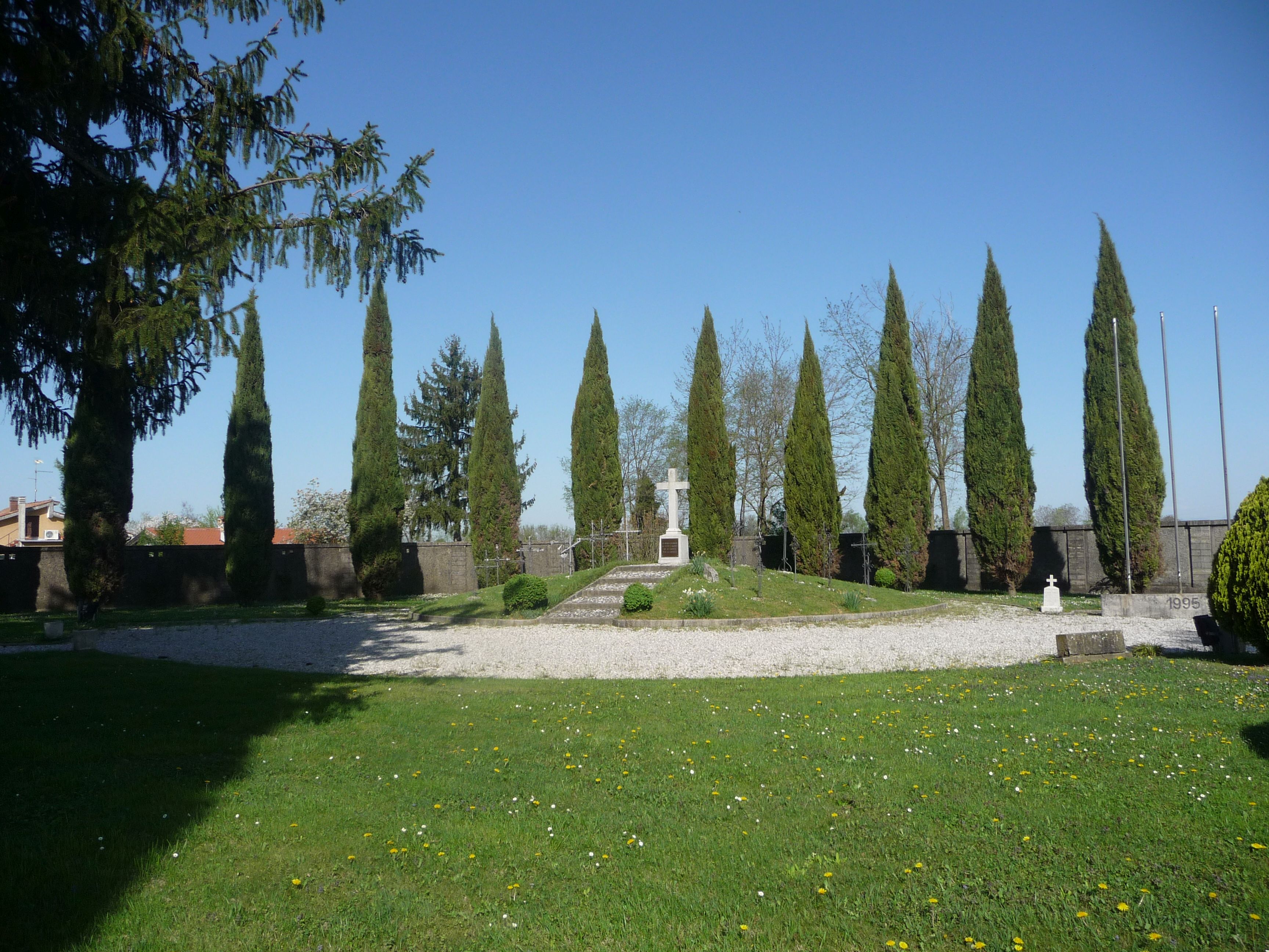 parco, commemorativo/ ai caduti di tutte le guerre, Parco della Rimembranza di Perteole, Cimitero Vecchio - ambito italiano (XVI, XX, XX)