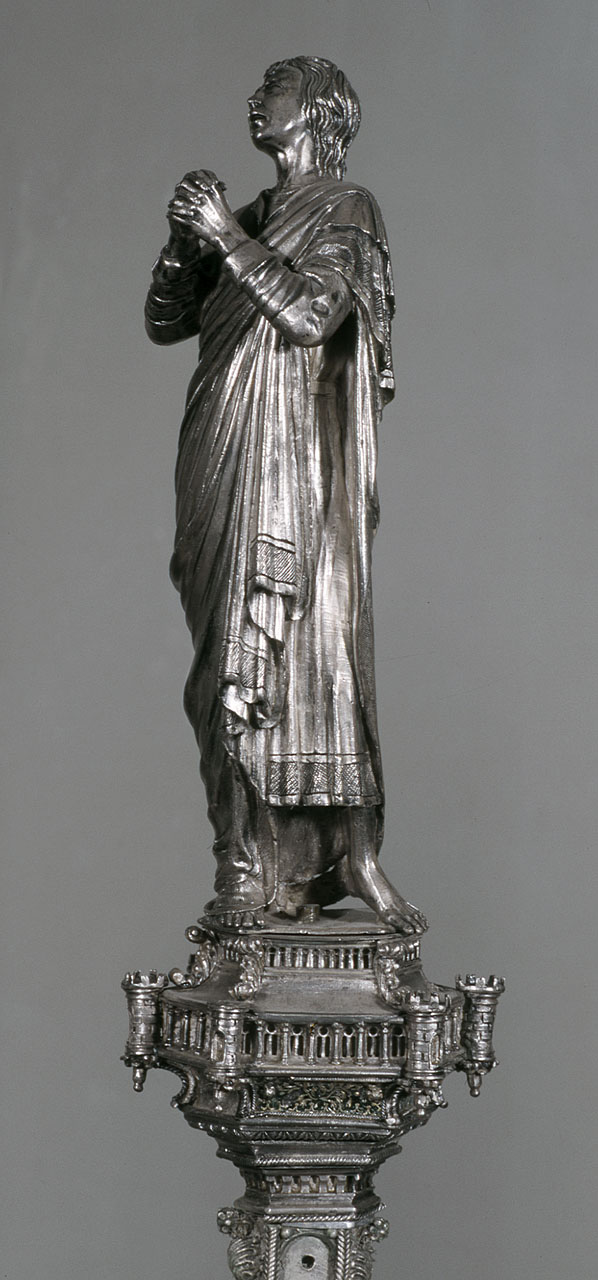 San Giovanni Evangelista (statuetta) di Betti Betto (terzo quarto sec. XV)
